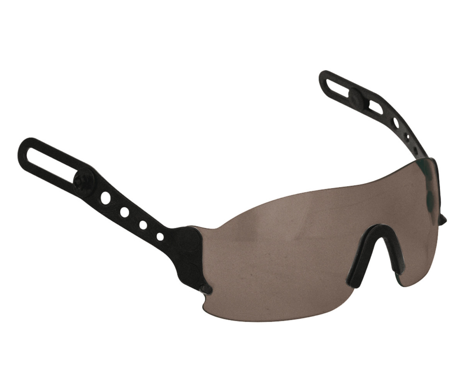 Ochranné okuliare Evospec prilbové - farba: dymová