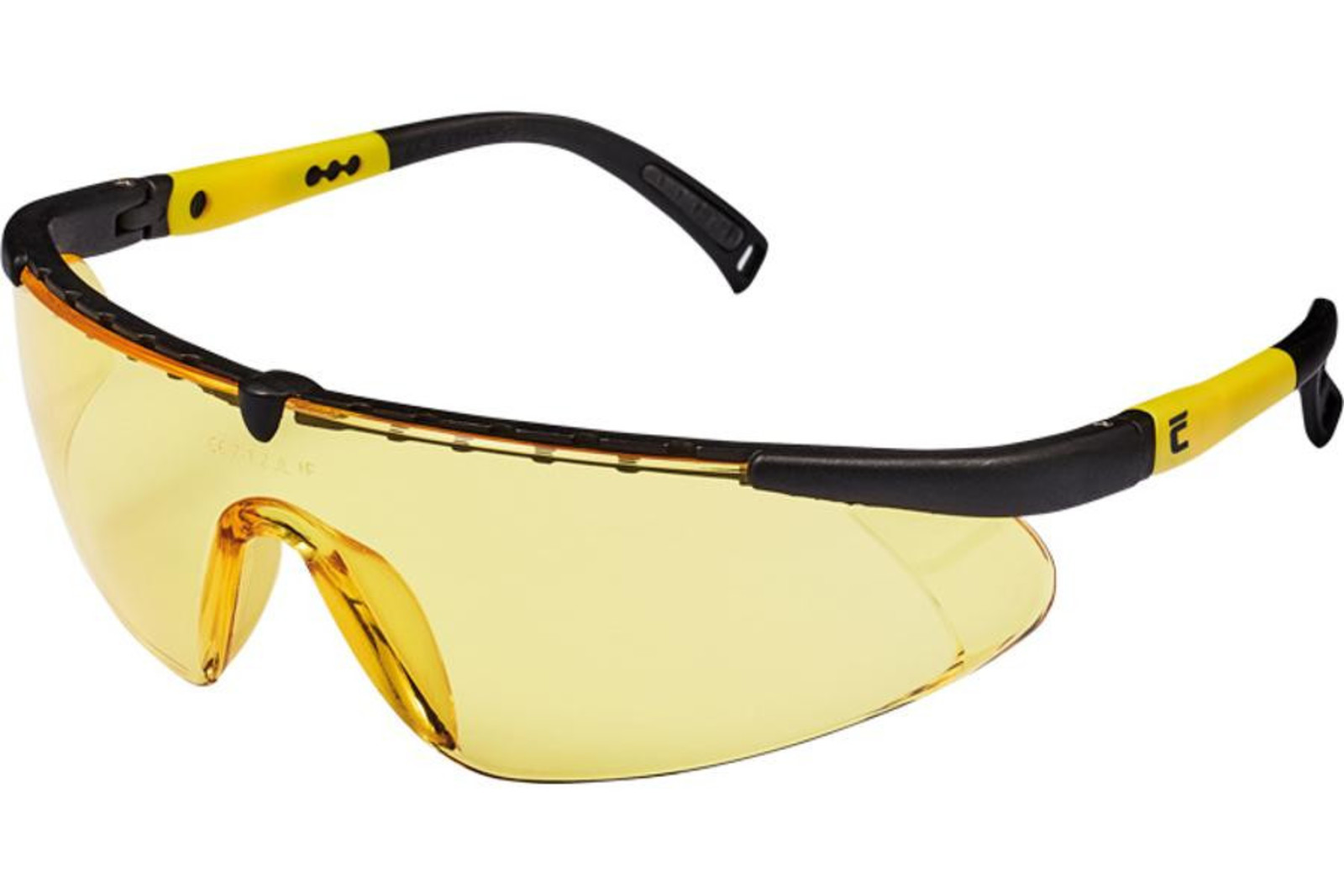 Ochranné okuliare Vernon - farba: žltá