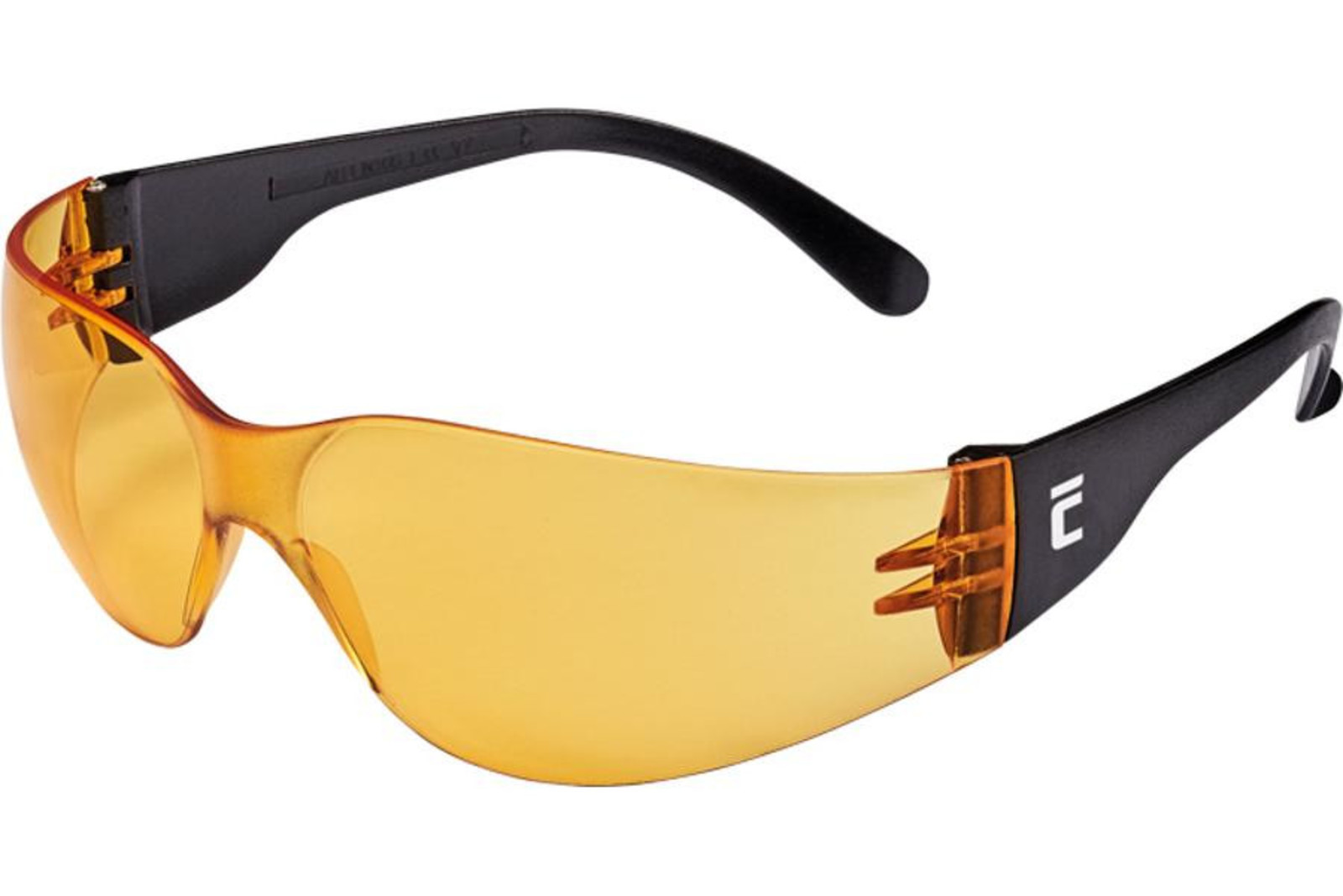Ochranné pracovné okuliare Allux - farba: žltá
