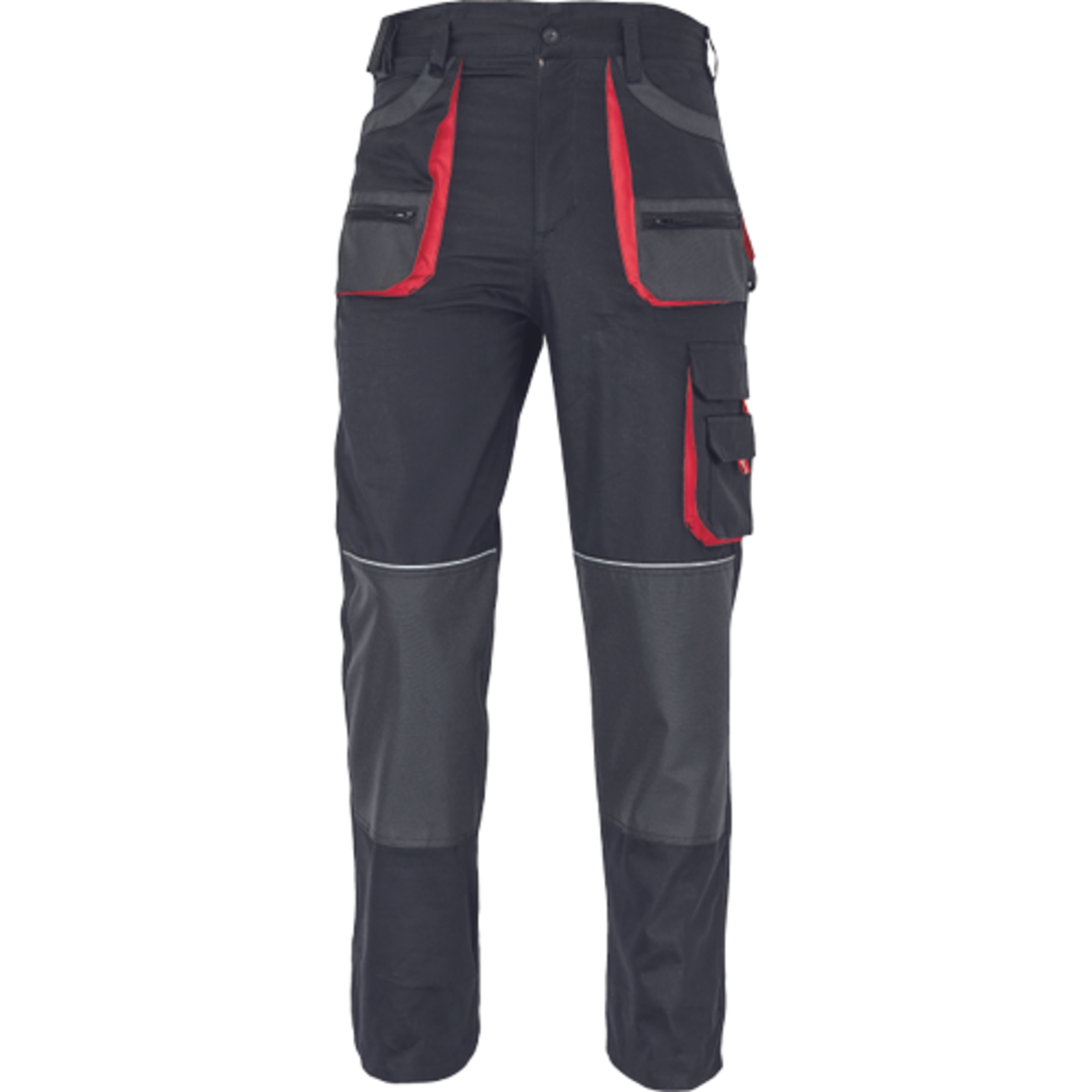 Odolné pracovné nohavice Cerva FF Hans - veľkosť: 56, farba: antracit/čierna