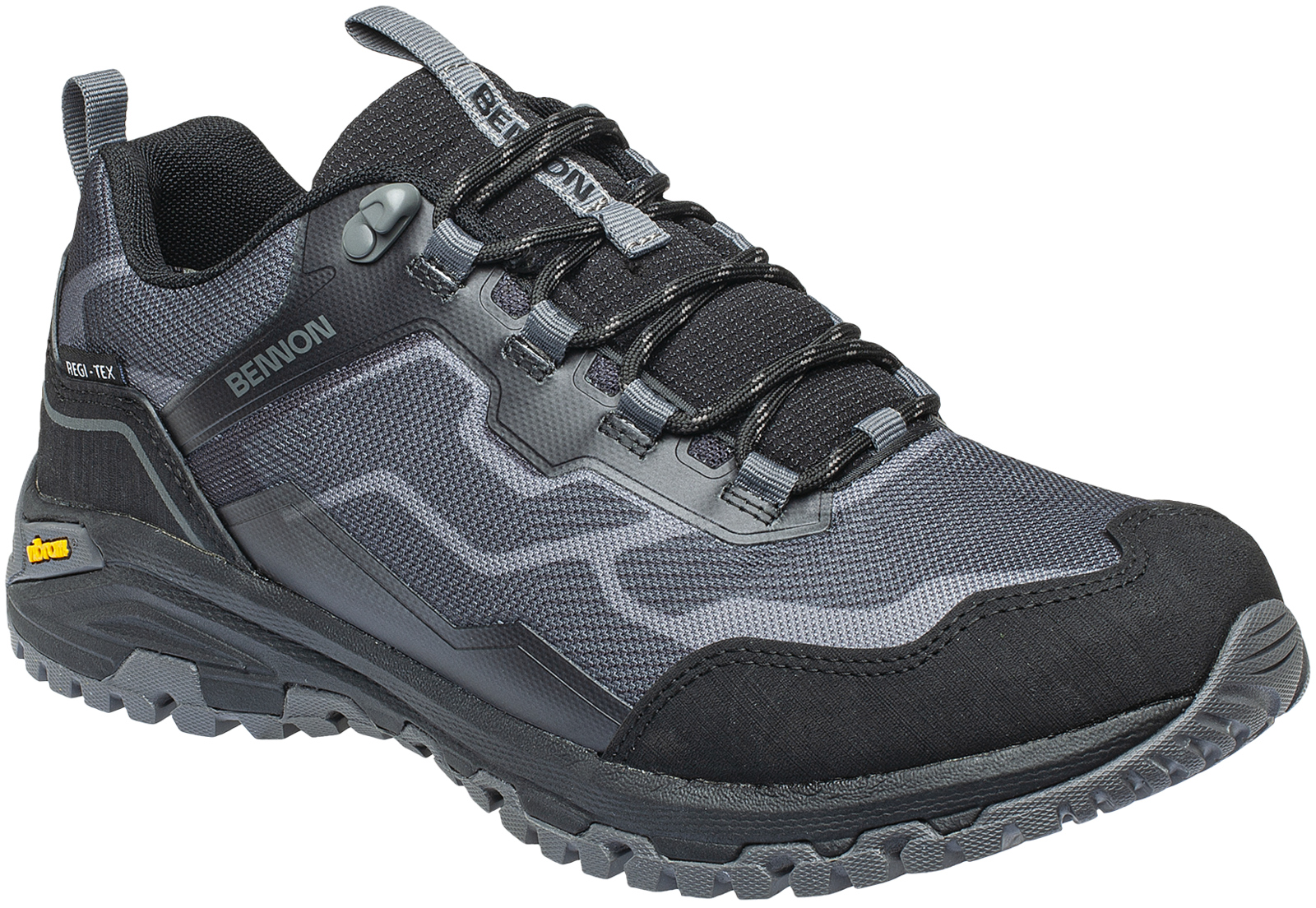 Outdoorová obuv Bennon Tribit Low - veľkosť: 39, farba: sivá/čierna