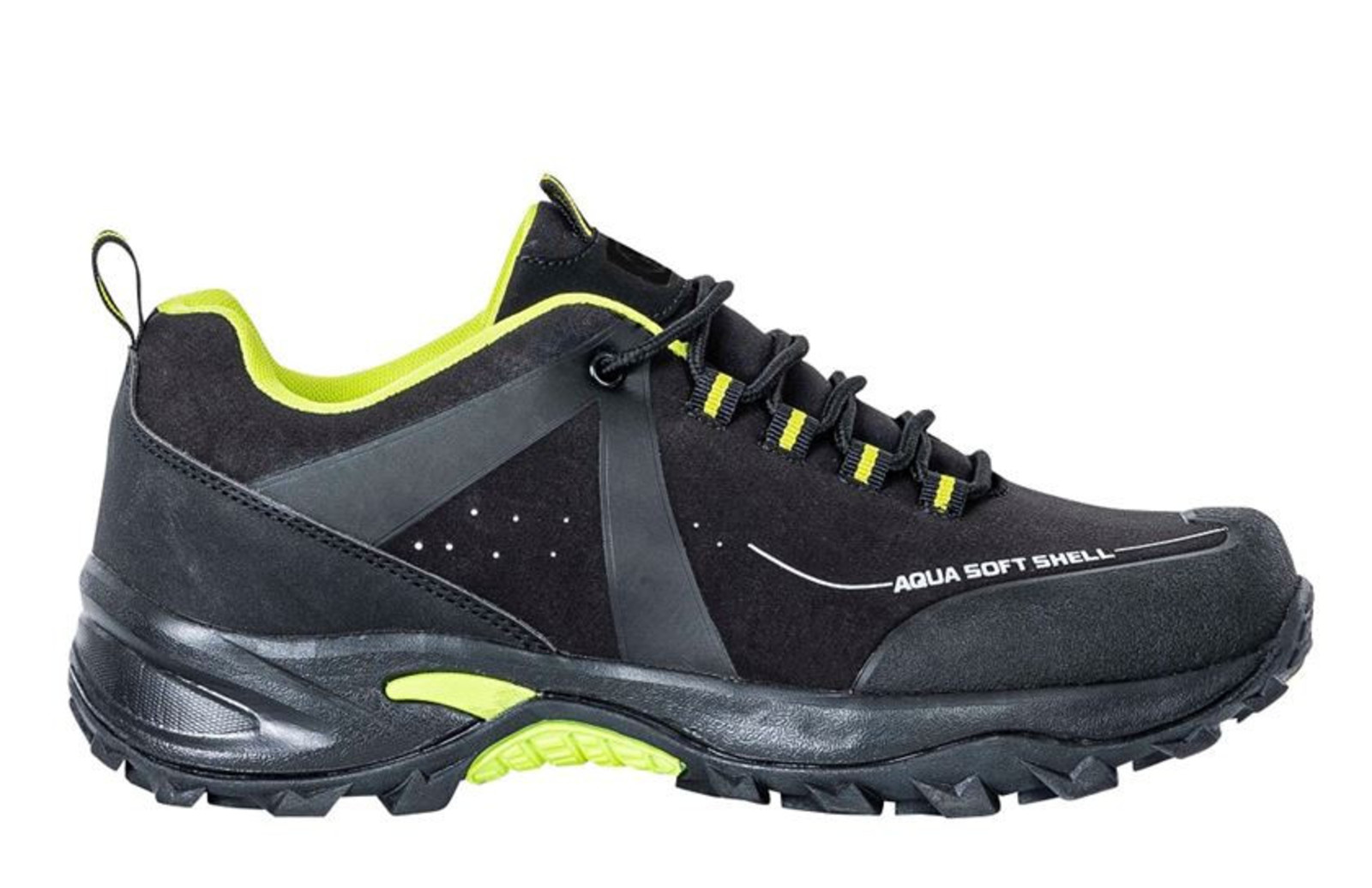 Outdoorová softshellová obuv Ardon Cross Low - veľkosť: 39, farba: čierna/zelená
