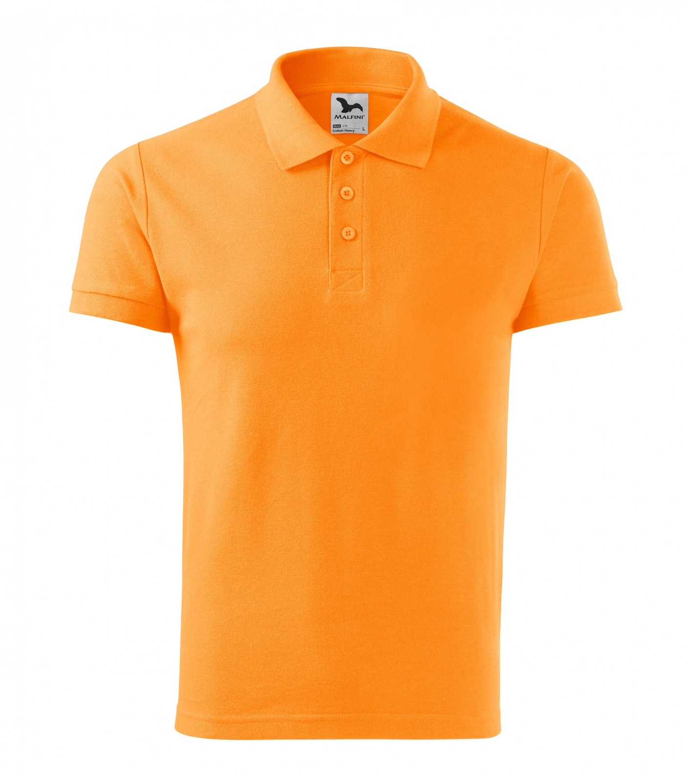 Pánska bavlnená polokošeľa Adler Cotton Heavy 215 - veľkosť: L, farba: mandarínková oranžová
