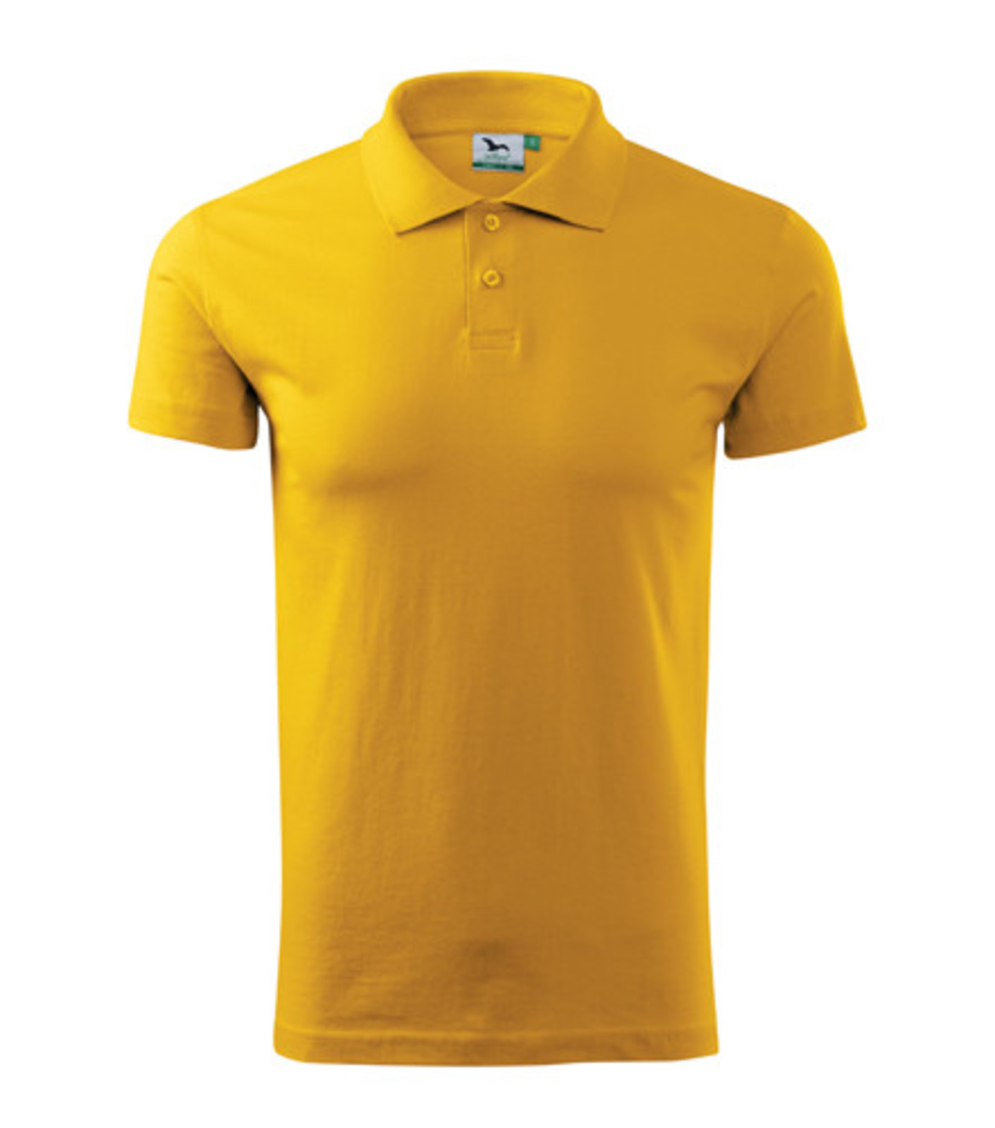 Pánska polokošeľa Mafini Single Jersey 202 - veľkosť: XL, farba: žltá