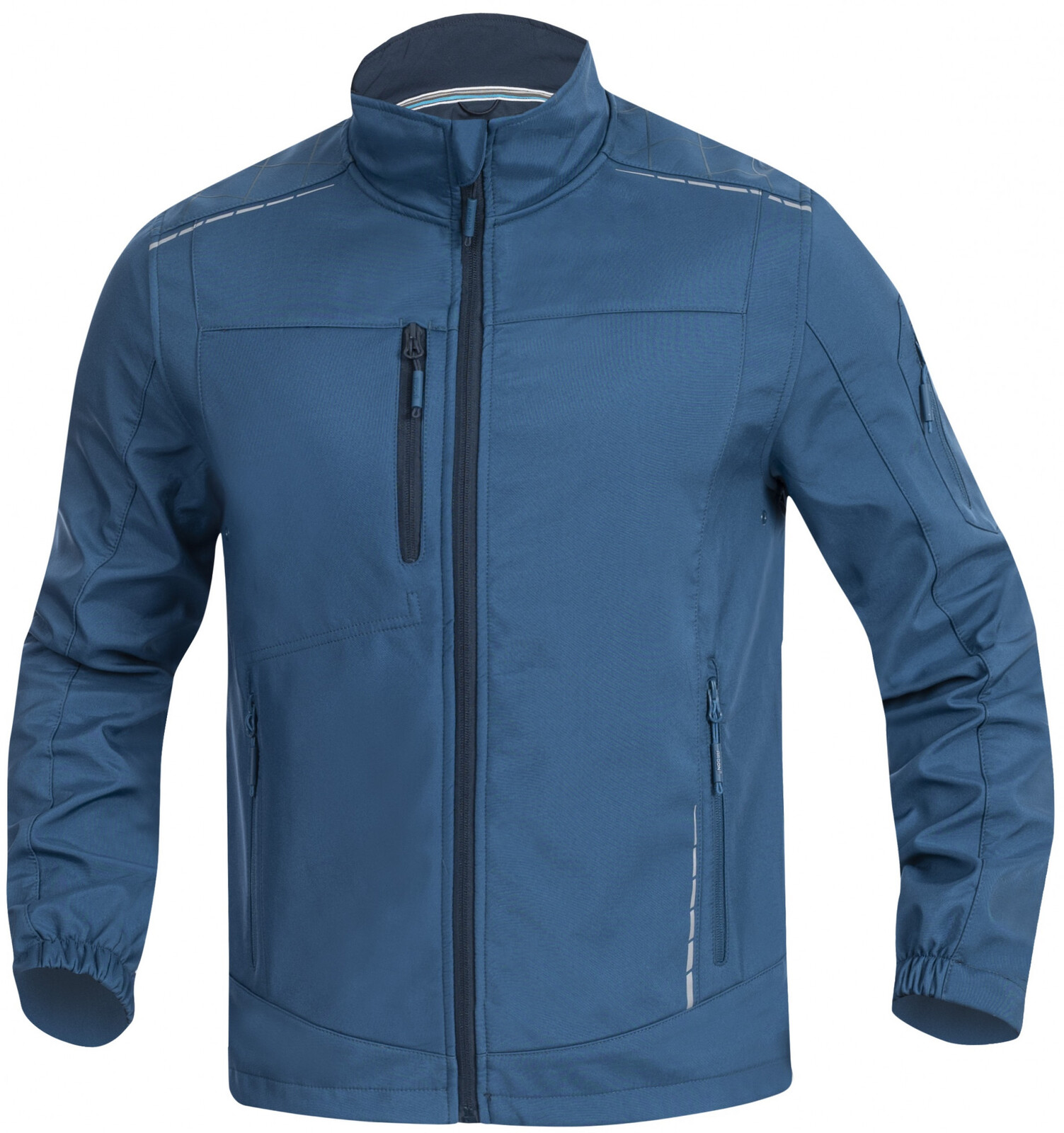 Pánska softshellová bunda Ardon Vision - veľkosť: 4XL, farba: modrá