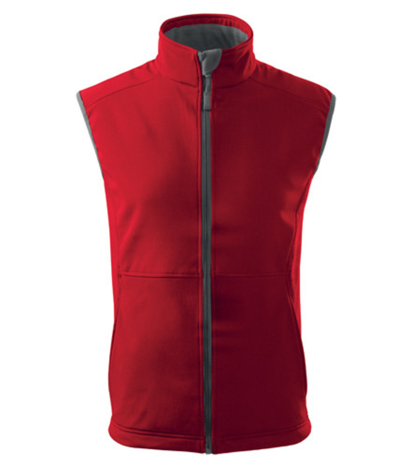 Pánska softshellová vesta Adler Vision 517 - veľkosť: XL, farba: červená