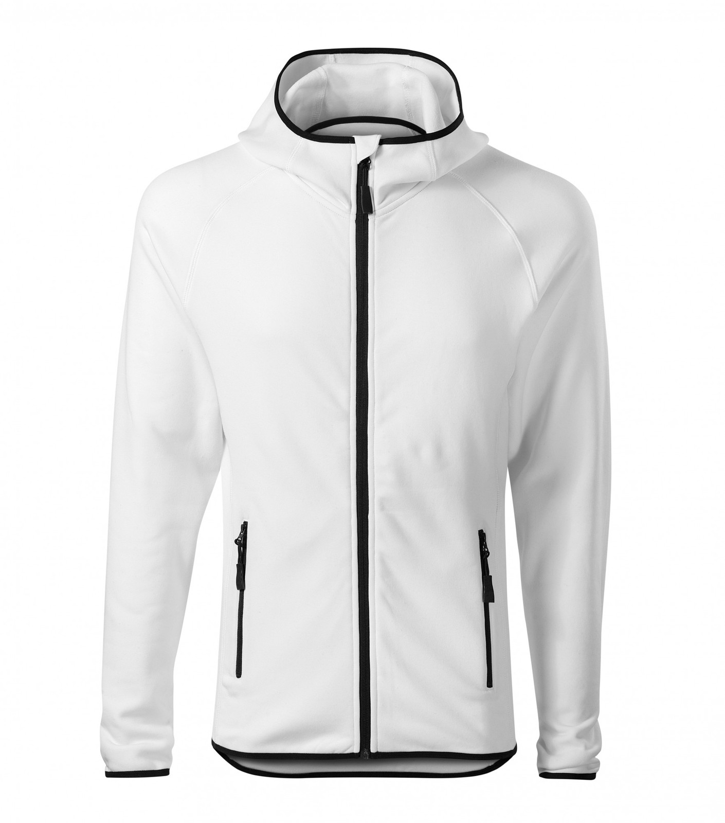 Pánska strečová mikina Stretch fleece Direct 417 - veľkosť: XL, farba: biela