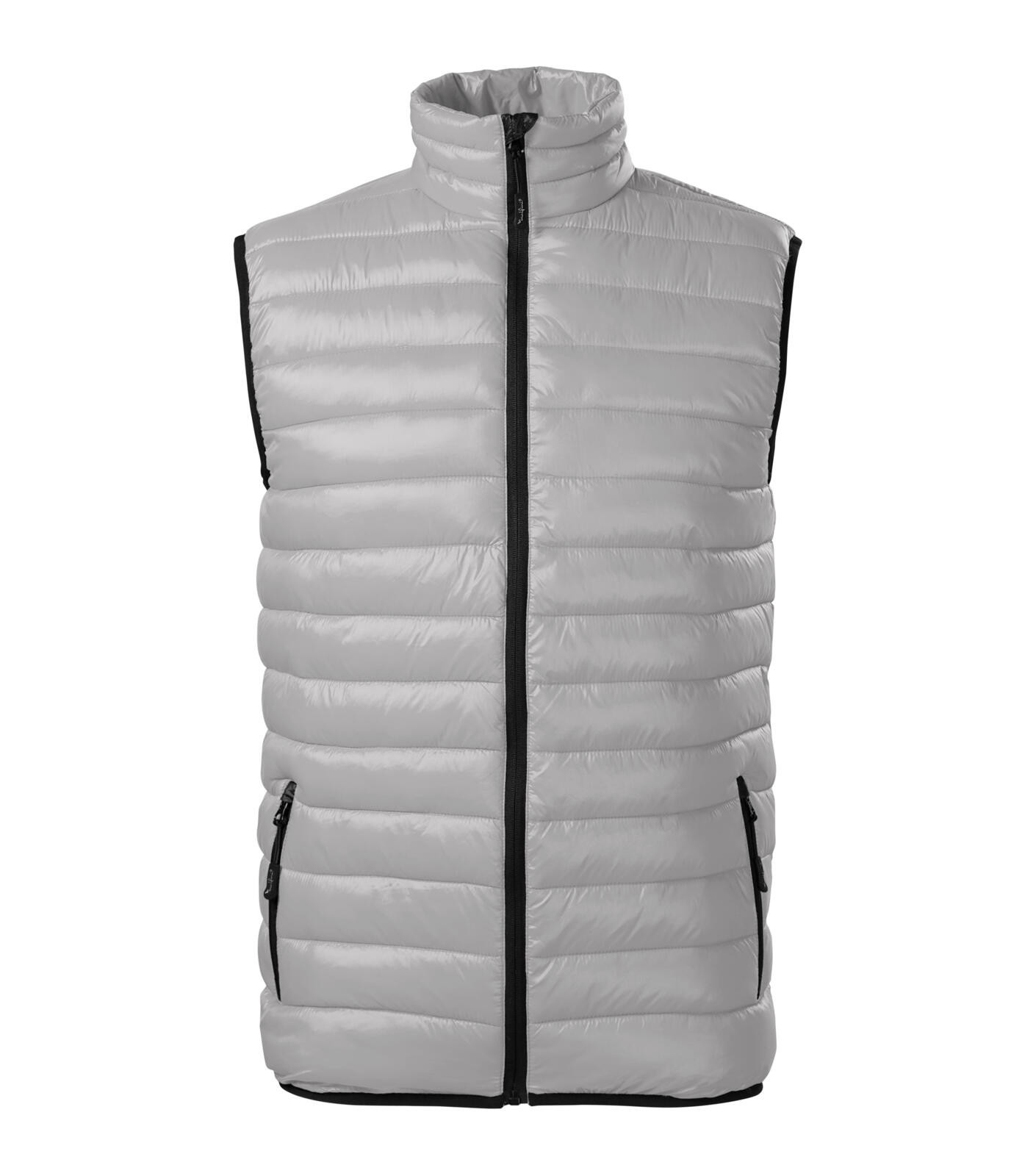 Pánska vesta Malfini Premium Everest 553 - veľkosť: M, farba: strieborná
