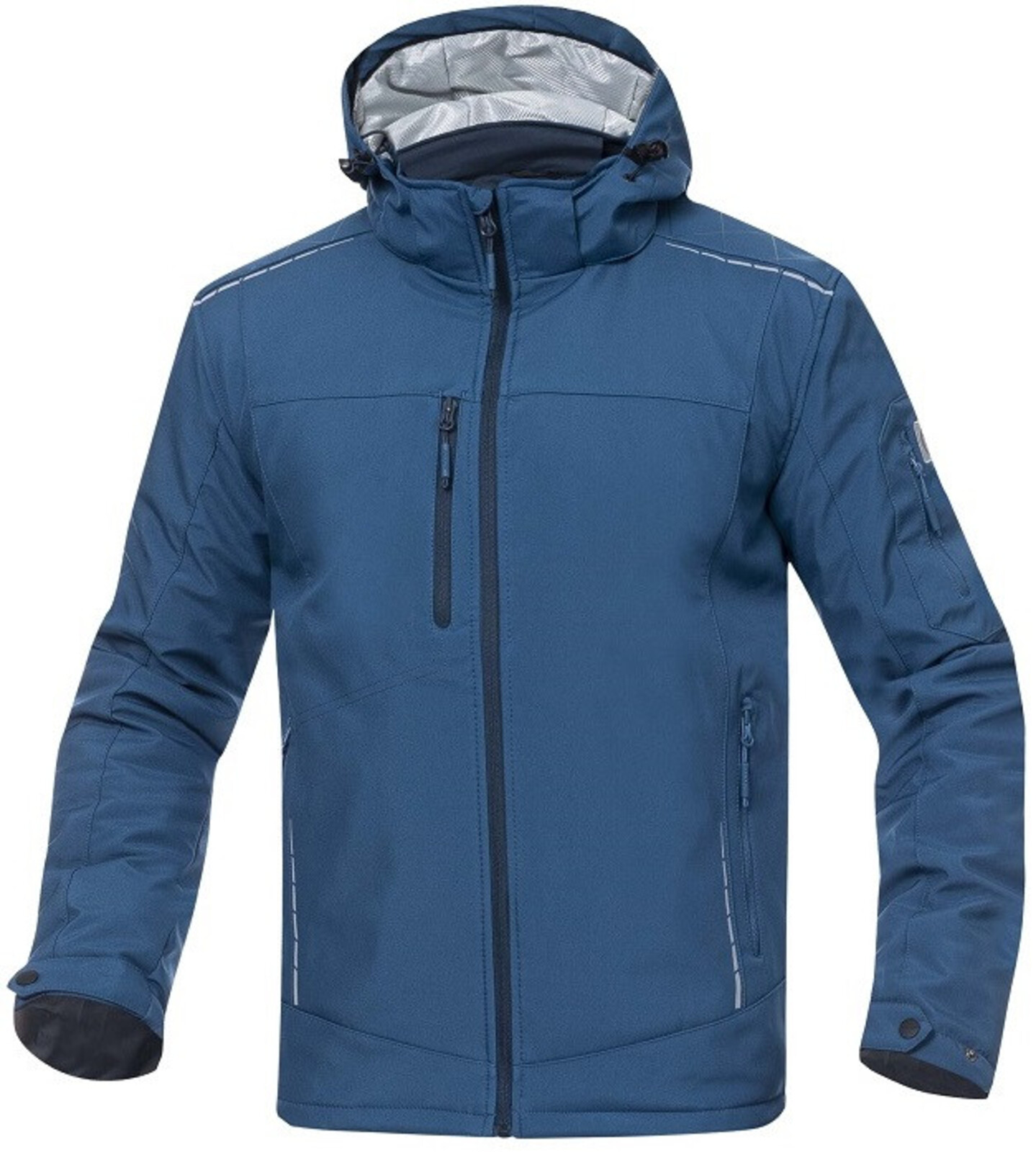 Pánska zimná softshellová bunda Ardon Vision - veľkosť: L, farba: modrá
