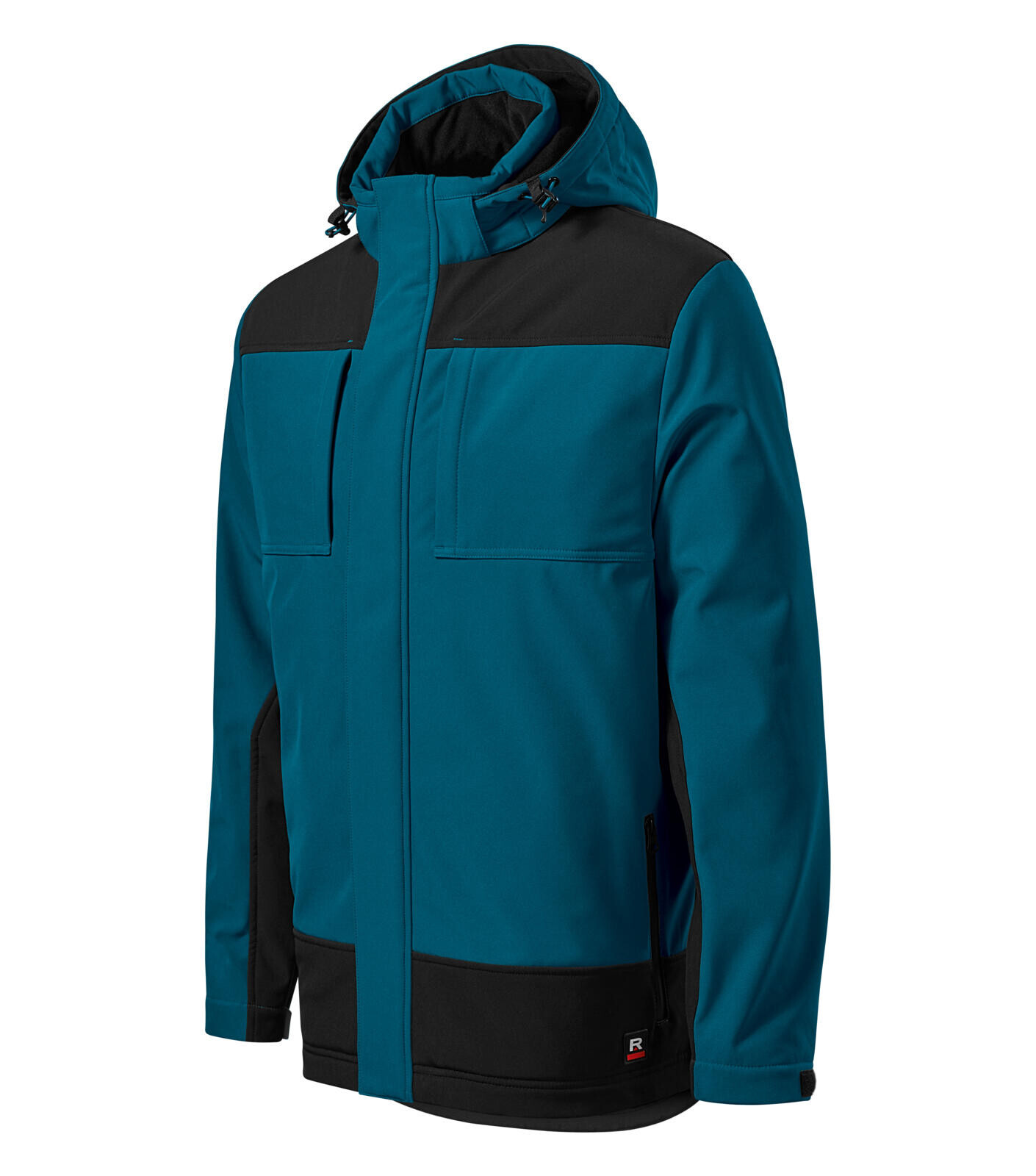 Pánska zimná softshellová bunda Rimeck Vertex W55 - veľkosť: XXL, farba: petrolejová modrá