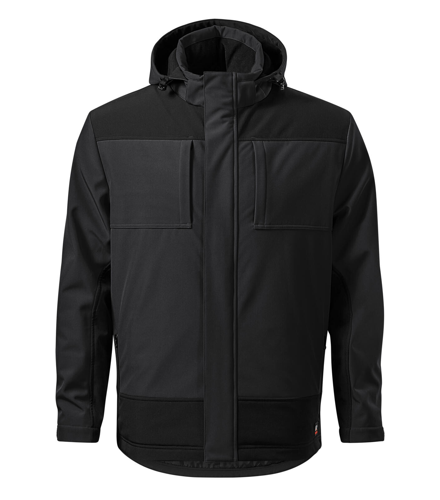 Pánska zimná softshellová bunda Rimeck Vertex W55 - veľkosť: L, farba: ebony grey