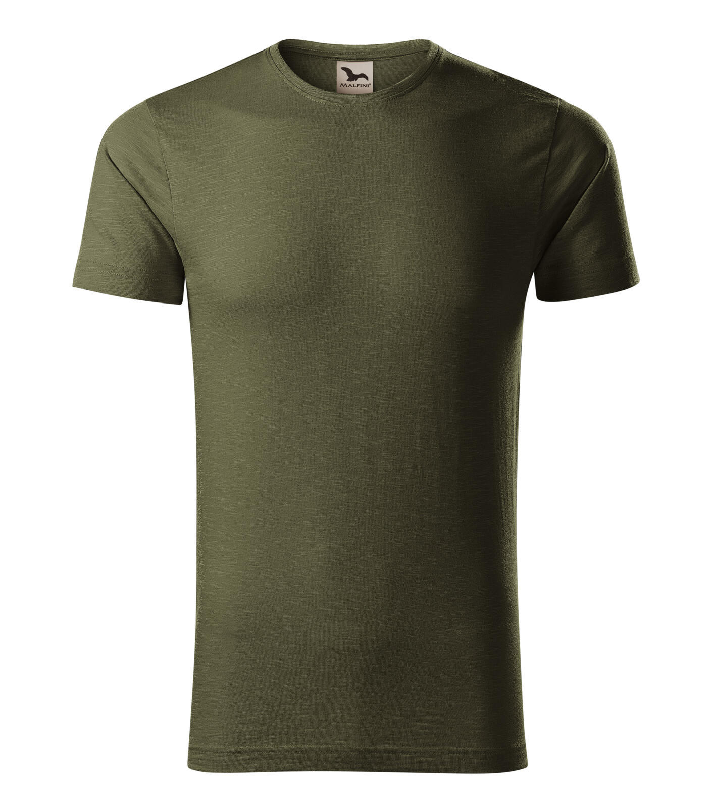 Pánske bavlnené tričko Malfini Native 173 - veľkosť: XL, farba: military