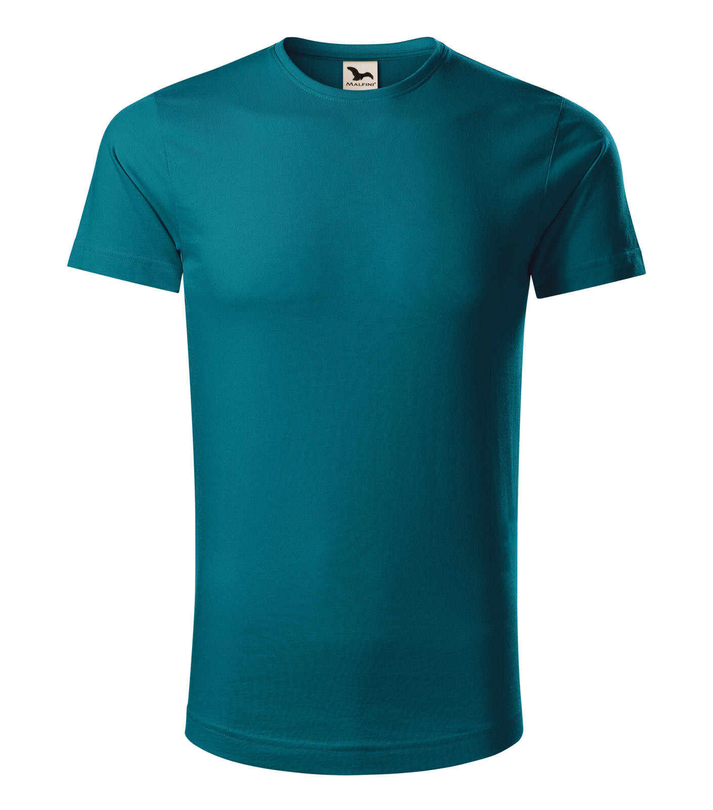 Pánske bavlnené tričko Malfini Origin 171 - veľkosť: 3XL, farba: petrolejová