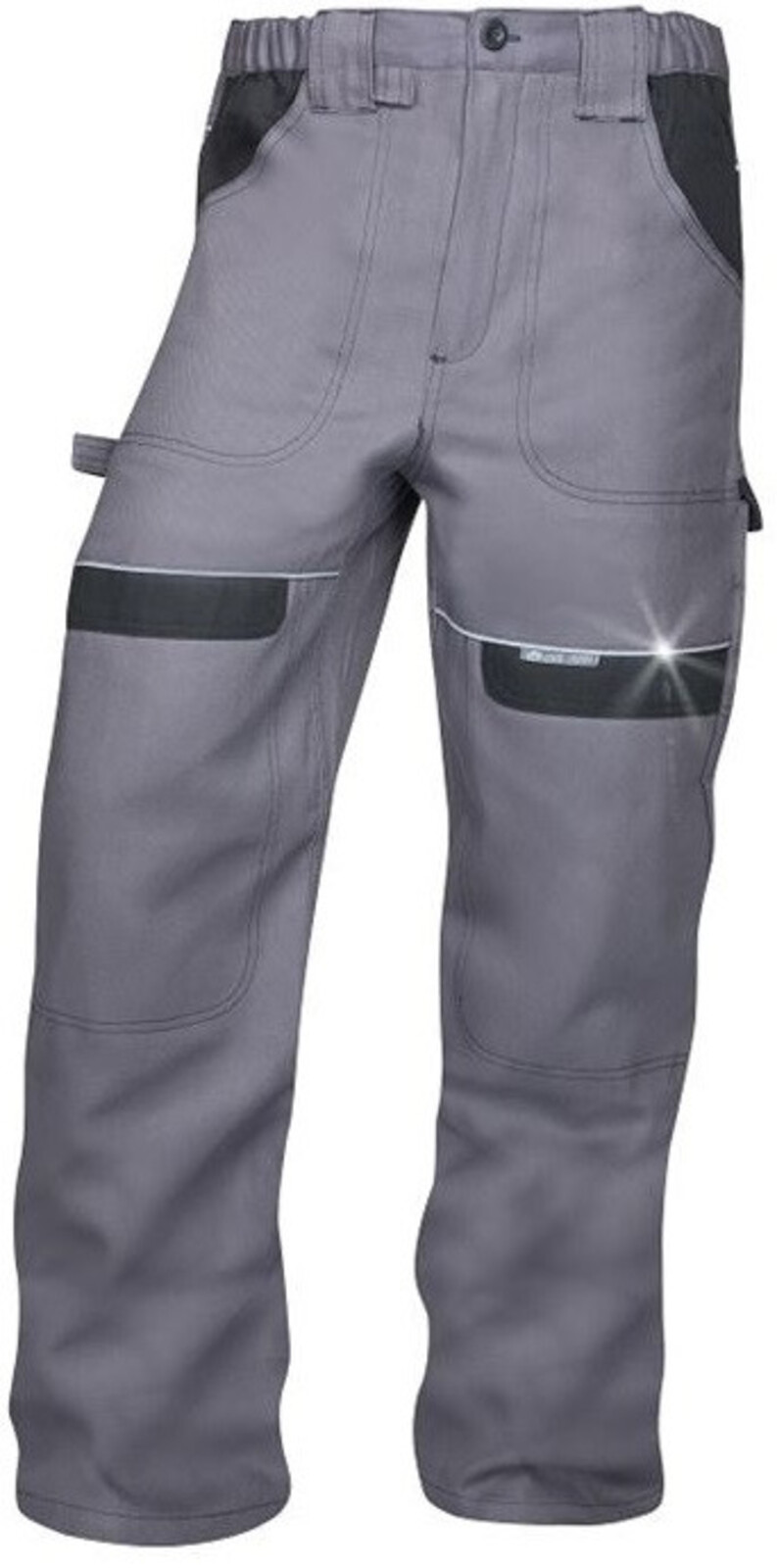 Pánske montérkové nohavice do pása Ardon Cool Trend - veľkosť: 60, farba: sivá/čierna
