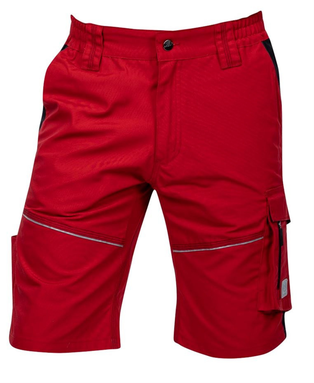 Pánske montérkové šortky Ardon Urban+ - veľkosť: 58, farba: červená/čierna
