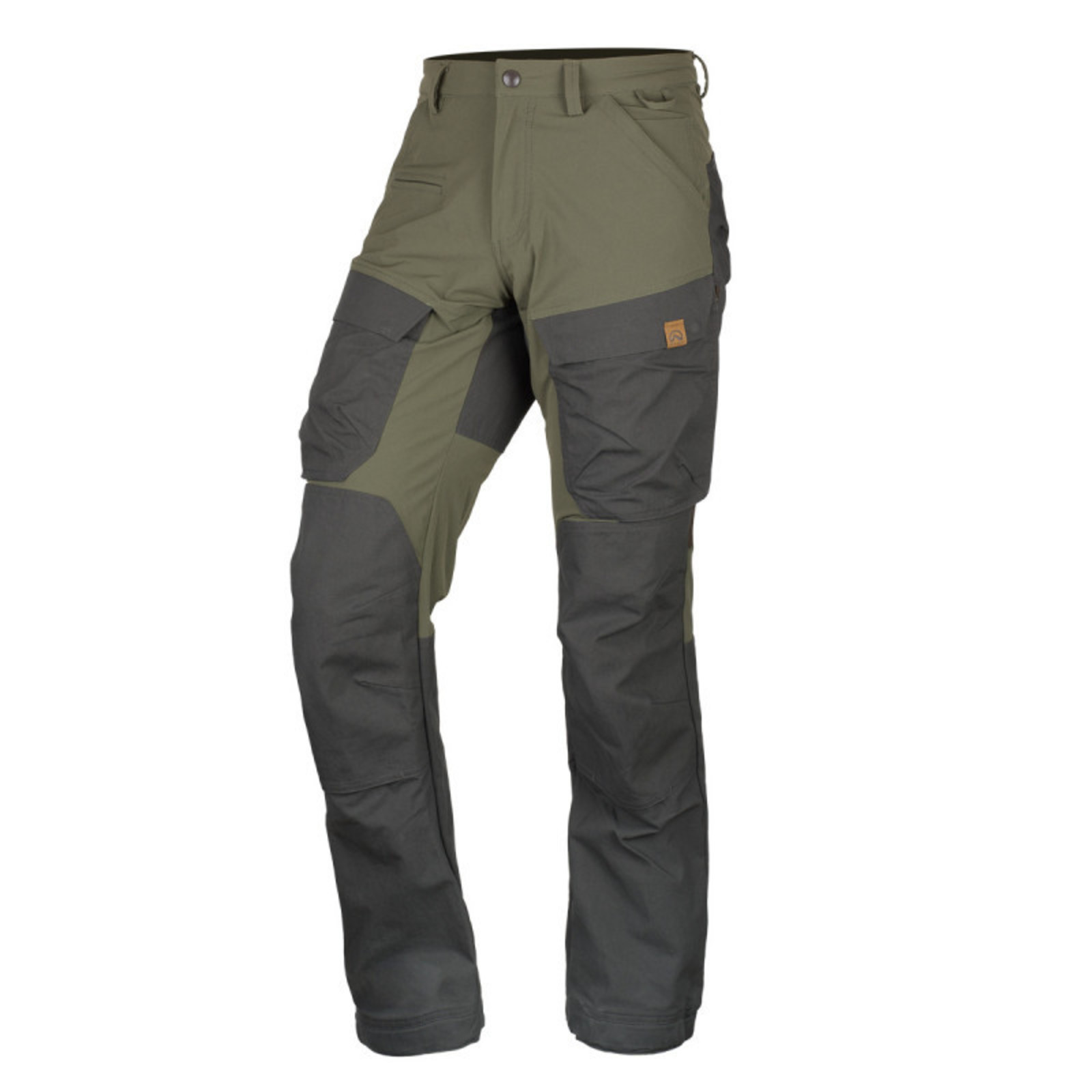 Pánske outdoorové nohavice Northfinder Tommy  - veľkosť: XL, farba: olivová/čierna