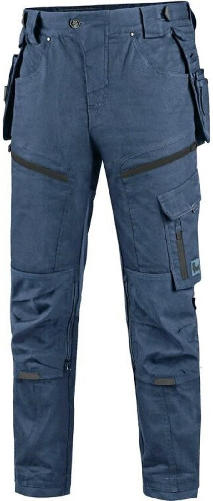 Pánske pracovné nohavice CXS Leonis - veľkosť: 56, farba: modrá