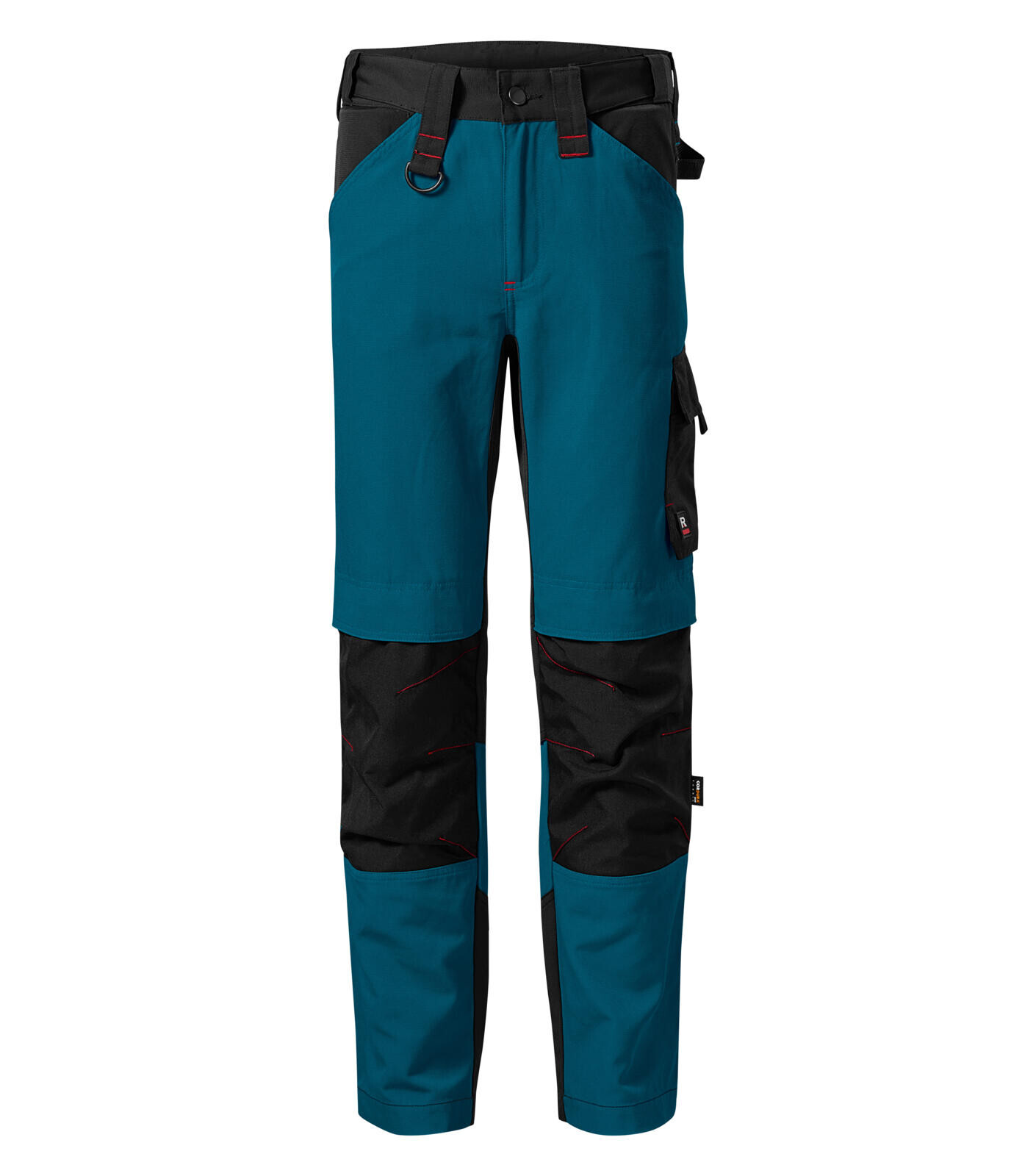 Pánske pracovné nohavice Rimeck Vertex W07 - veľkosť: 54, farba: petrolejová/čierna