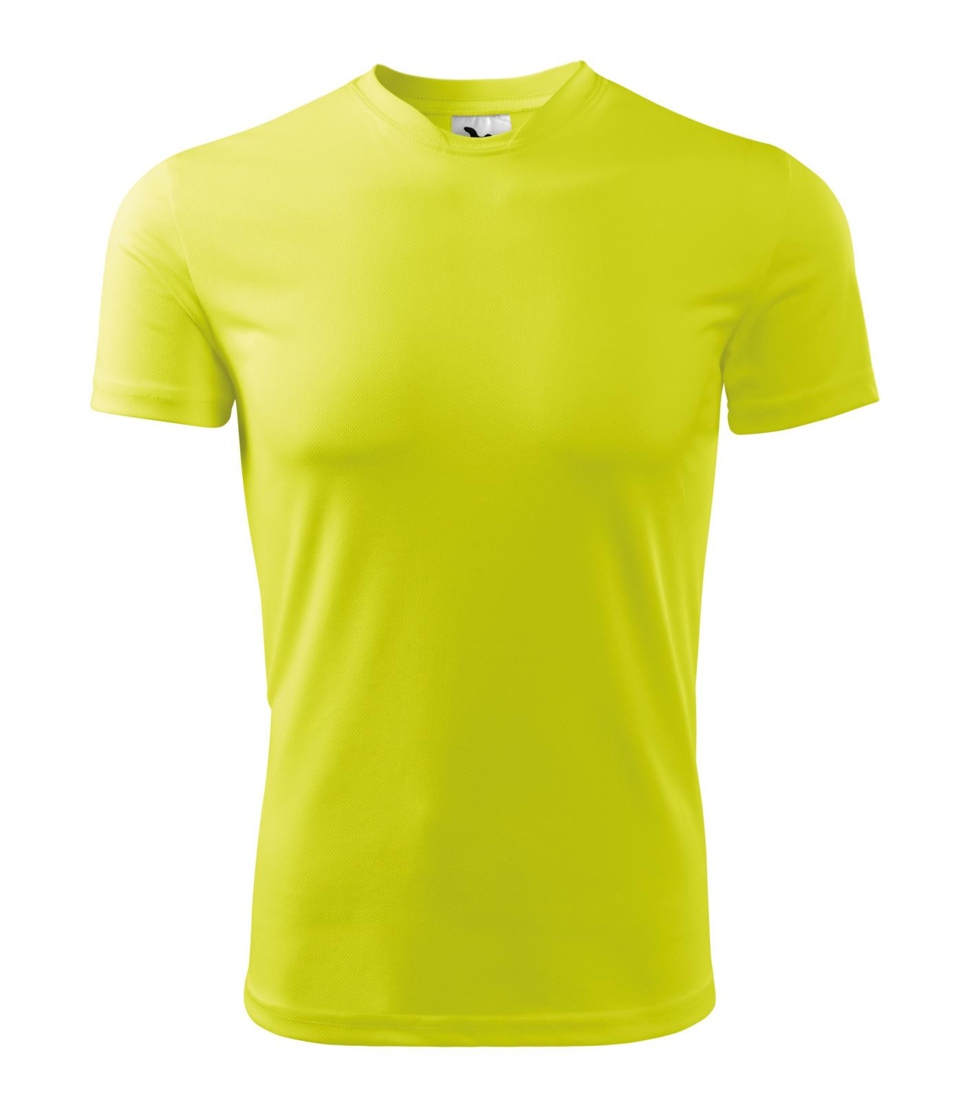 Pánske rýchloschnúce tričko Malfini Fantasy 124 - veľkosť: S, farba: neonová žltá