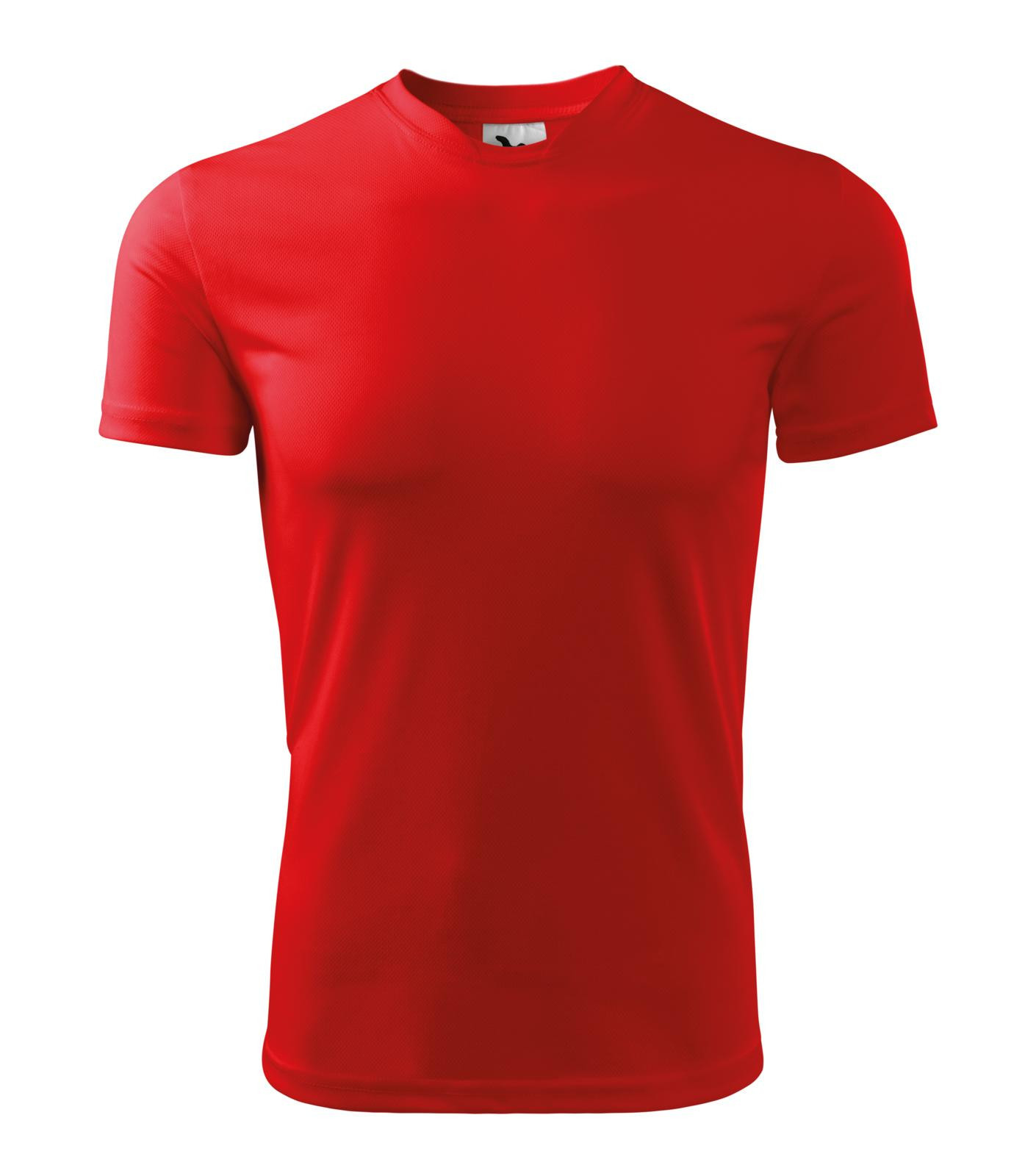 Pánske rýchloschnúce tričko Malfini Fantasy 124 - veľkosť: XL, farba: červená