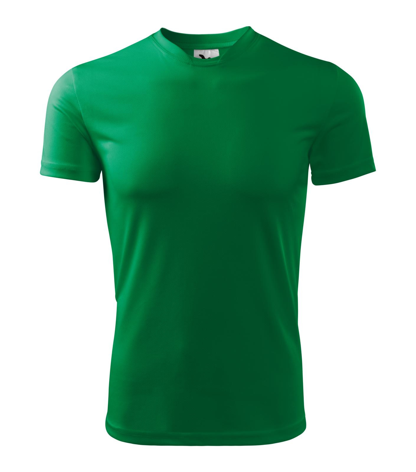 Pánske rýchloschnúce tričko Malfini Fantasy 124 - veľkosť: XXL, farba: trávová zelená