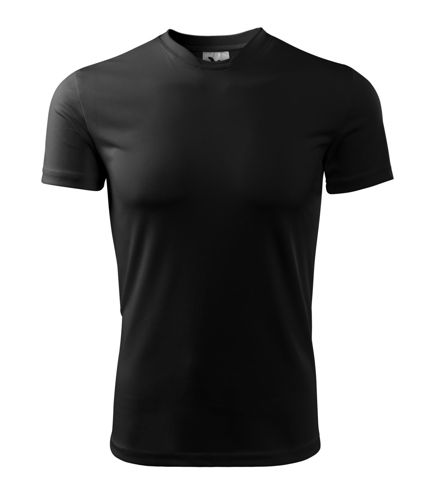 Pánske rýchloschnúce tričko Malfini Fantasy 124 - veľkosť: M, farba: čierna