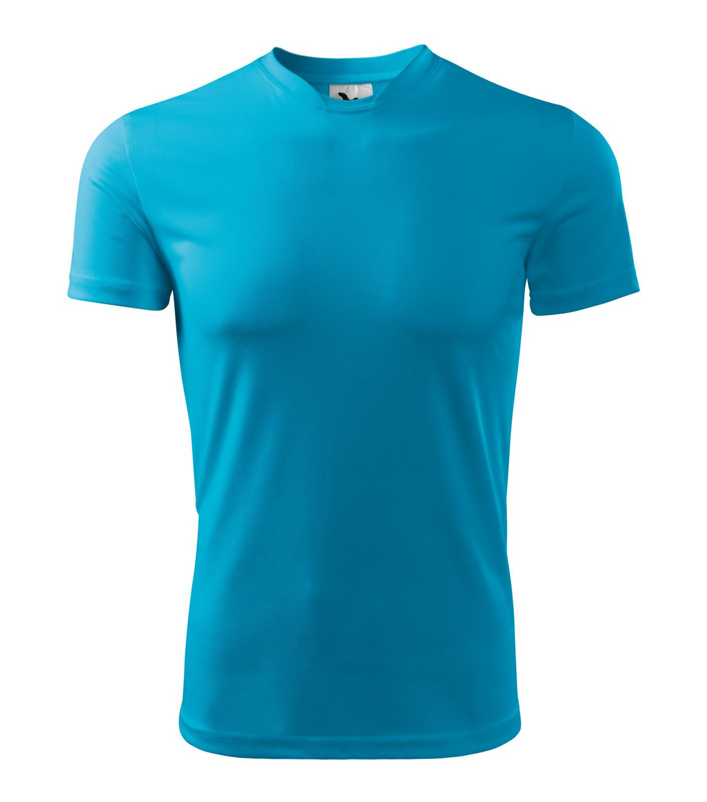 Pánske rýchloschnúce tričko Malfini Fantasy 124 - veľkosť: 3XL, farba: tyrkysová