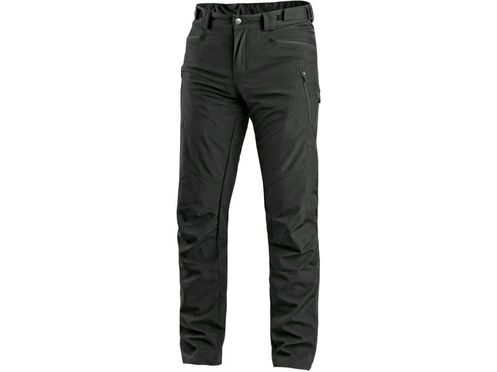 Pánske softshellové nohavice CXS Akron - veľkosť: 64, farba: čierna