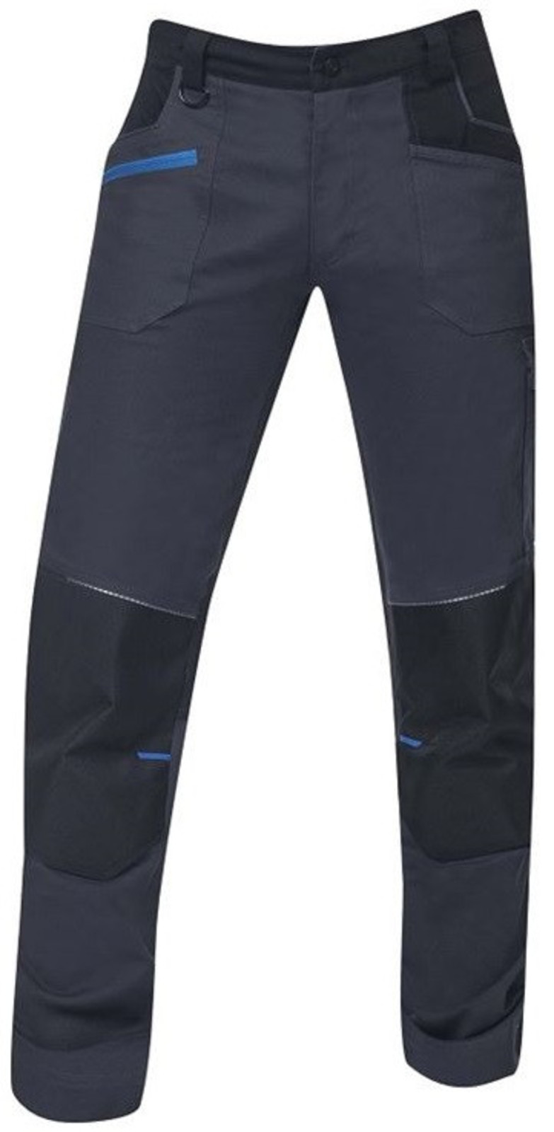 Pánske strečové montérkové nohavice Ardon 4Xstretch - veľkosť: 50, farba: tmavo šedá
