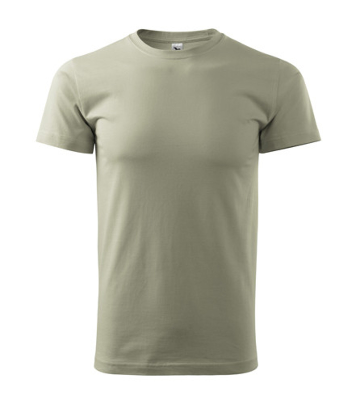 Pánske tričko Malfini Basic 129 - veľkosť: 4XL, farba: khaki svetlá