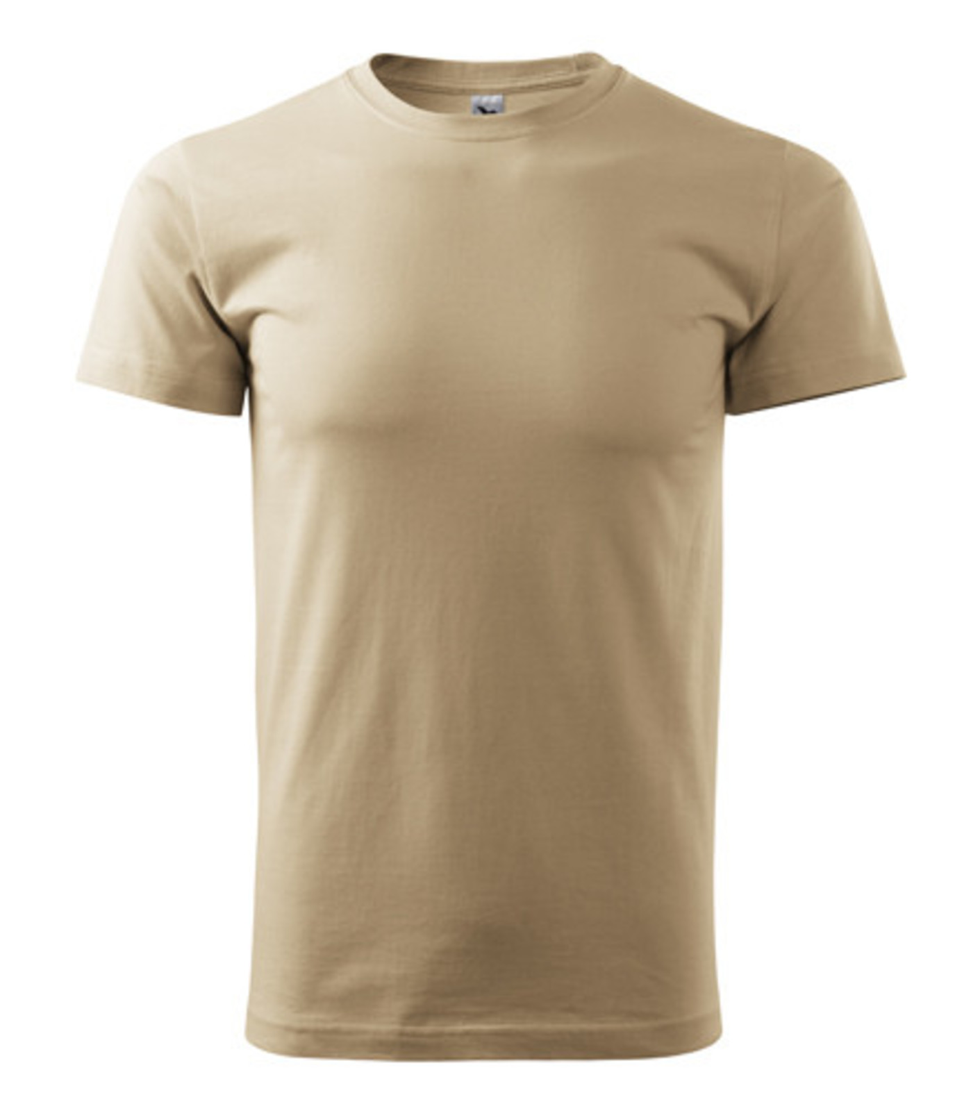 Pánske tričko Malfini Basic 129 - veľkosť: 4XL, farba: piesková