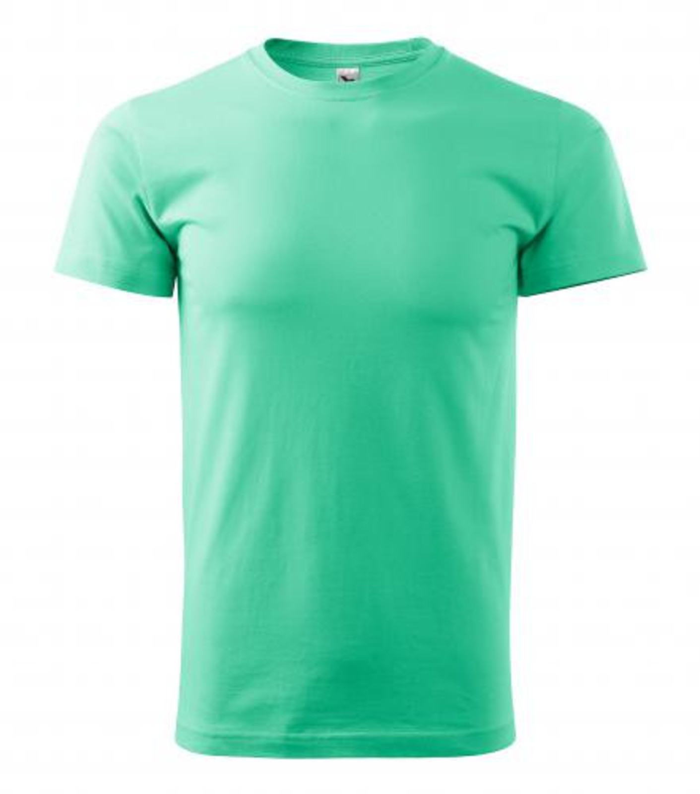 Pánske tričko Malfini Basic 129 - veľkosť: 4XL, farba: mätová