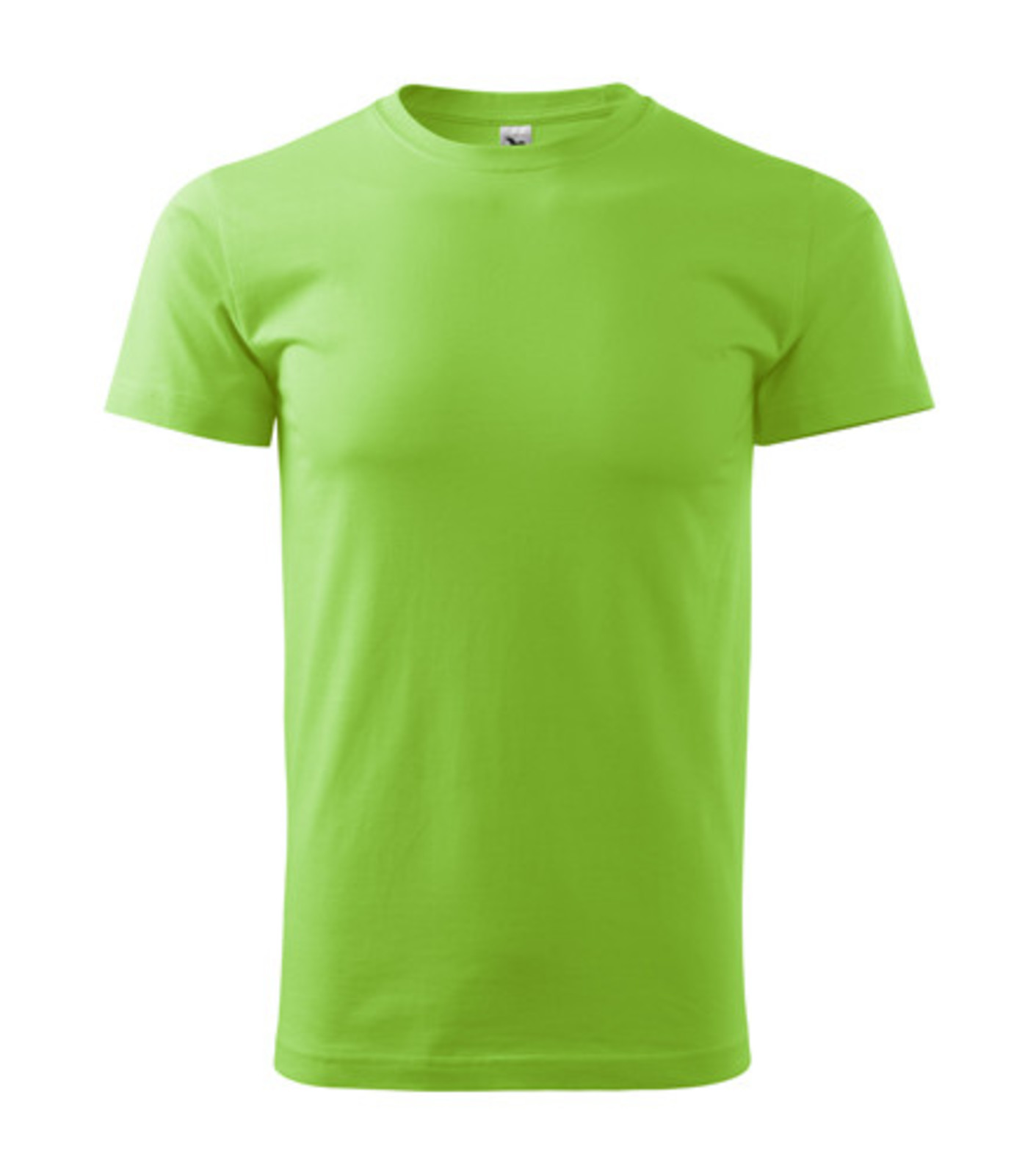 Pánske tričko Malfini Basic 129 - veľkosť: XS, farba: zelené jablko