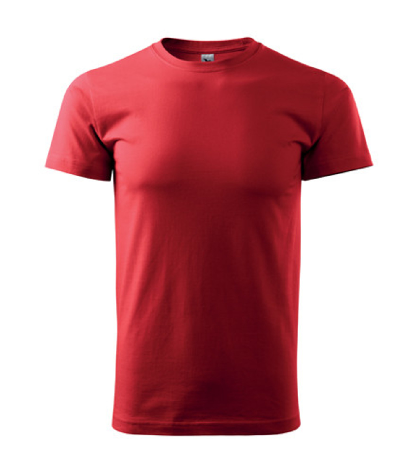 Pánske tričko Malfini Basic 129 - veľkosť: XXL, farba: červená