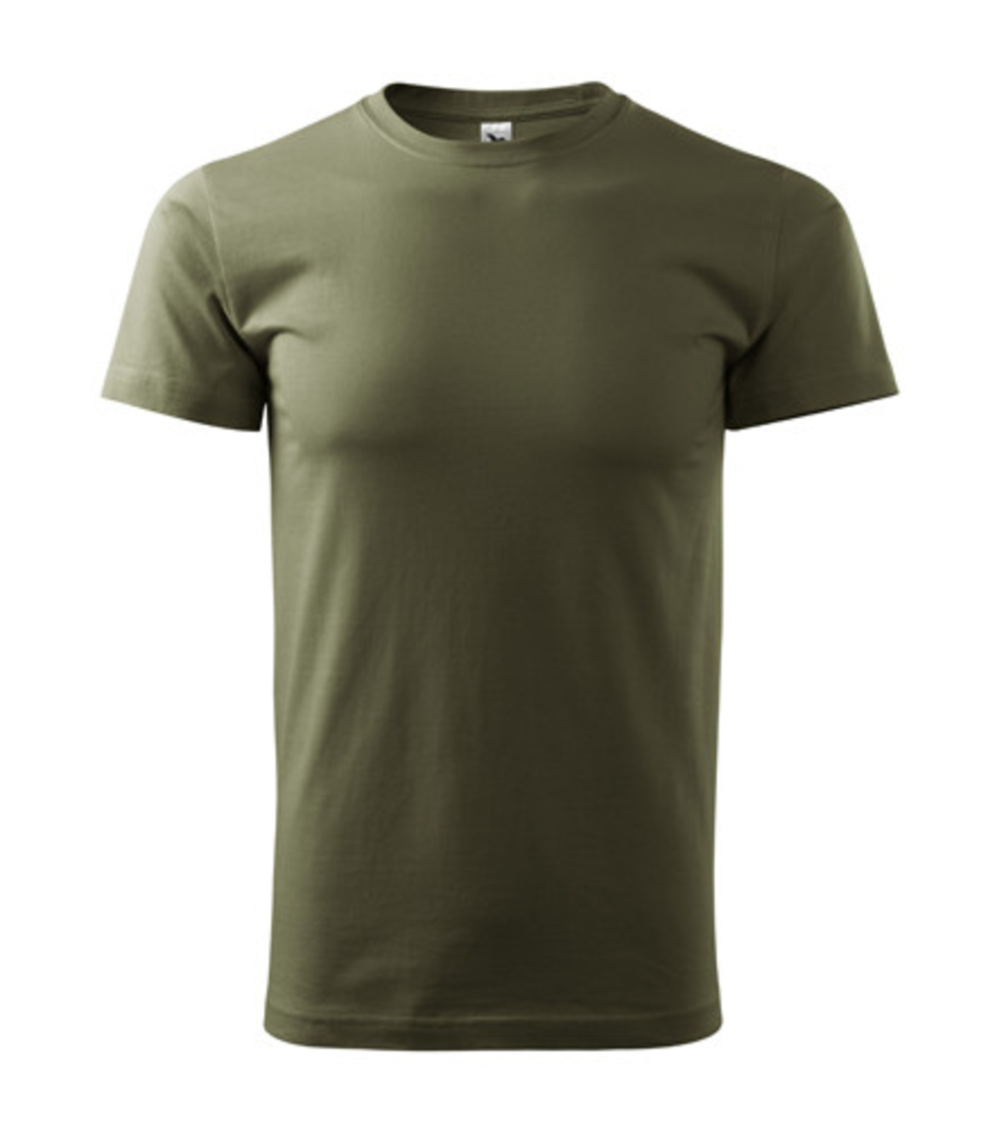 Pánske tričko Malfini Basic 129 - veľkosť: M, farba: military