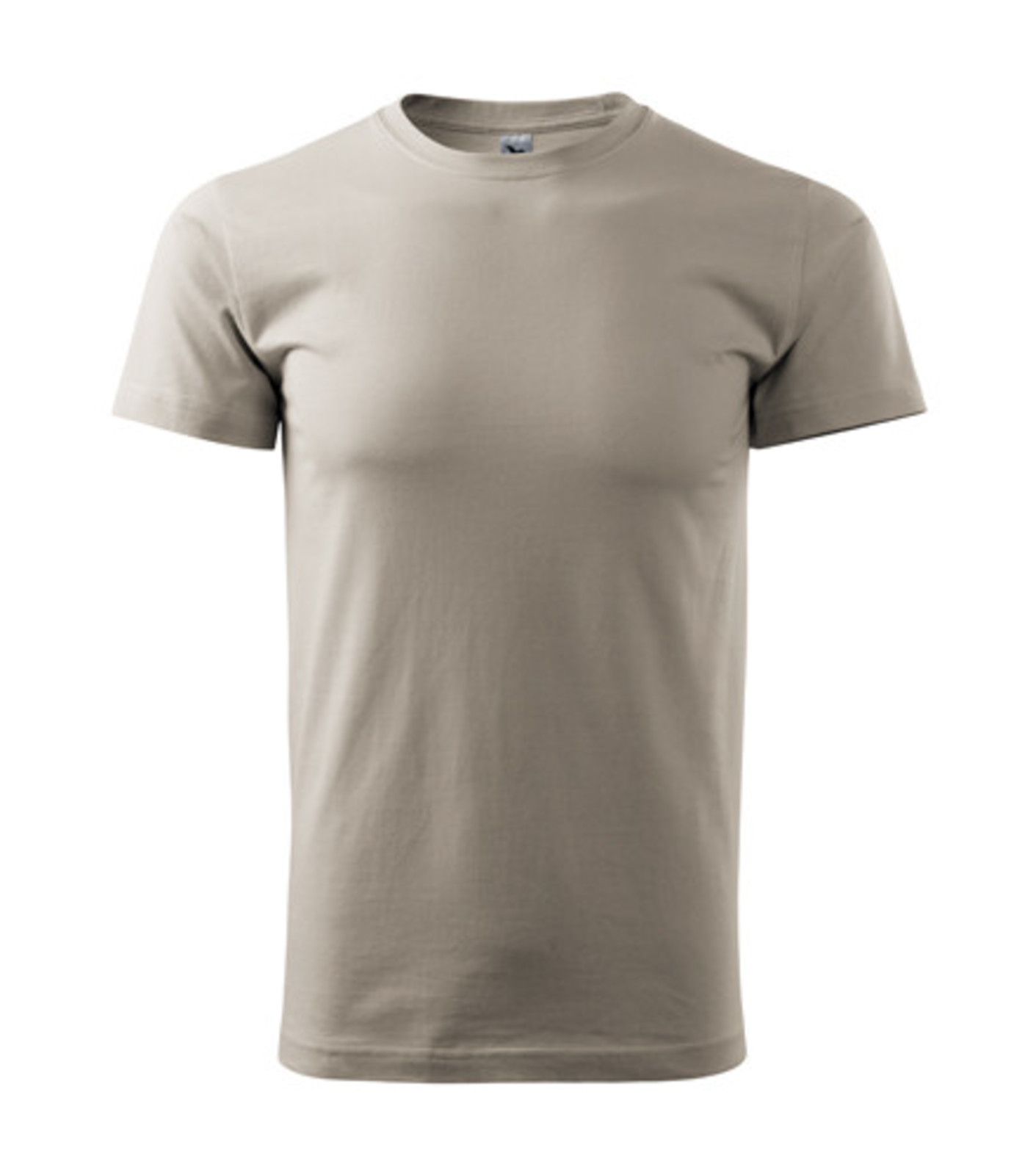Pánske tričko Malfini Basic 129 - veľkosť: S, farba: sivá-ľadová