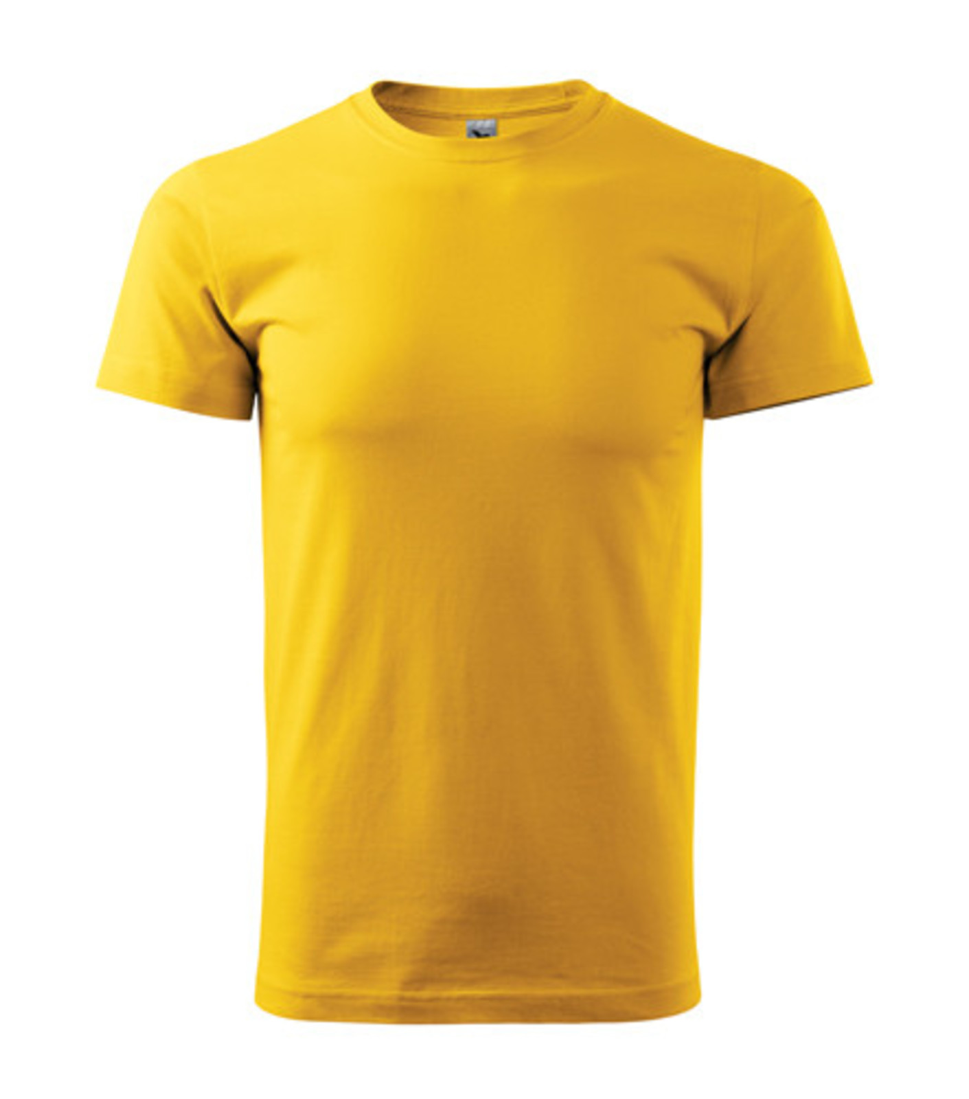 Pánske tričko Malfini Basic 129 - veľkosť: 3XL, farba: žltá