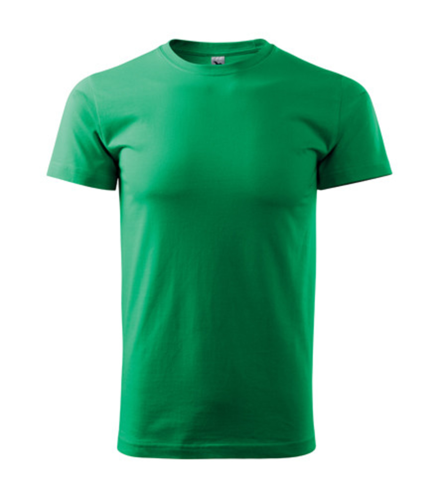 Pánske tričko Malfini Basic 129 - veľkosť: S, farba: trávová zelená