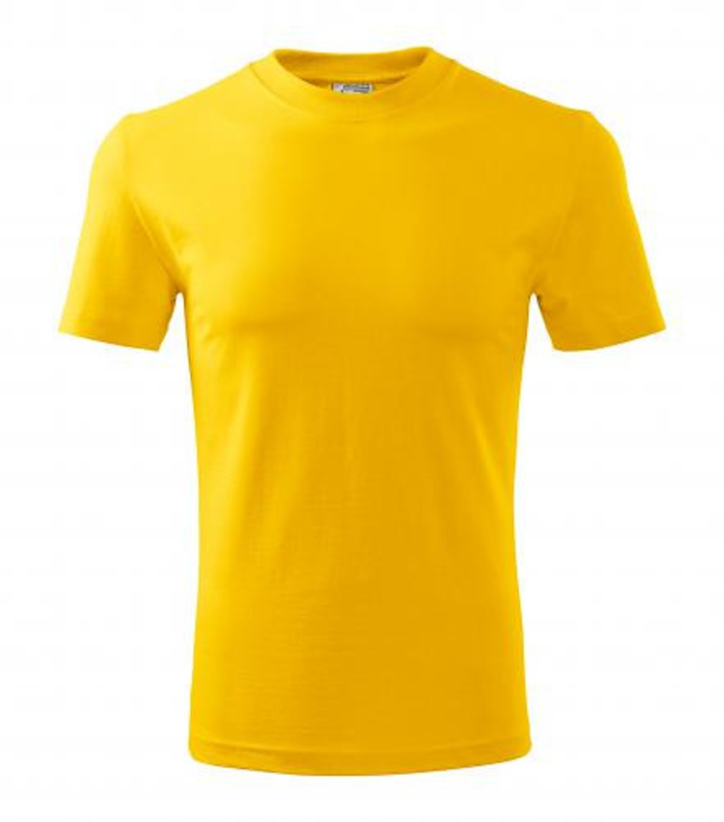 Pánske tričko Adler Classic 101 - veľkosť: XL, farba: žltá