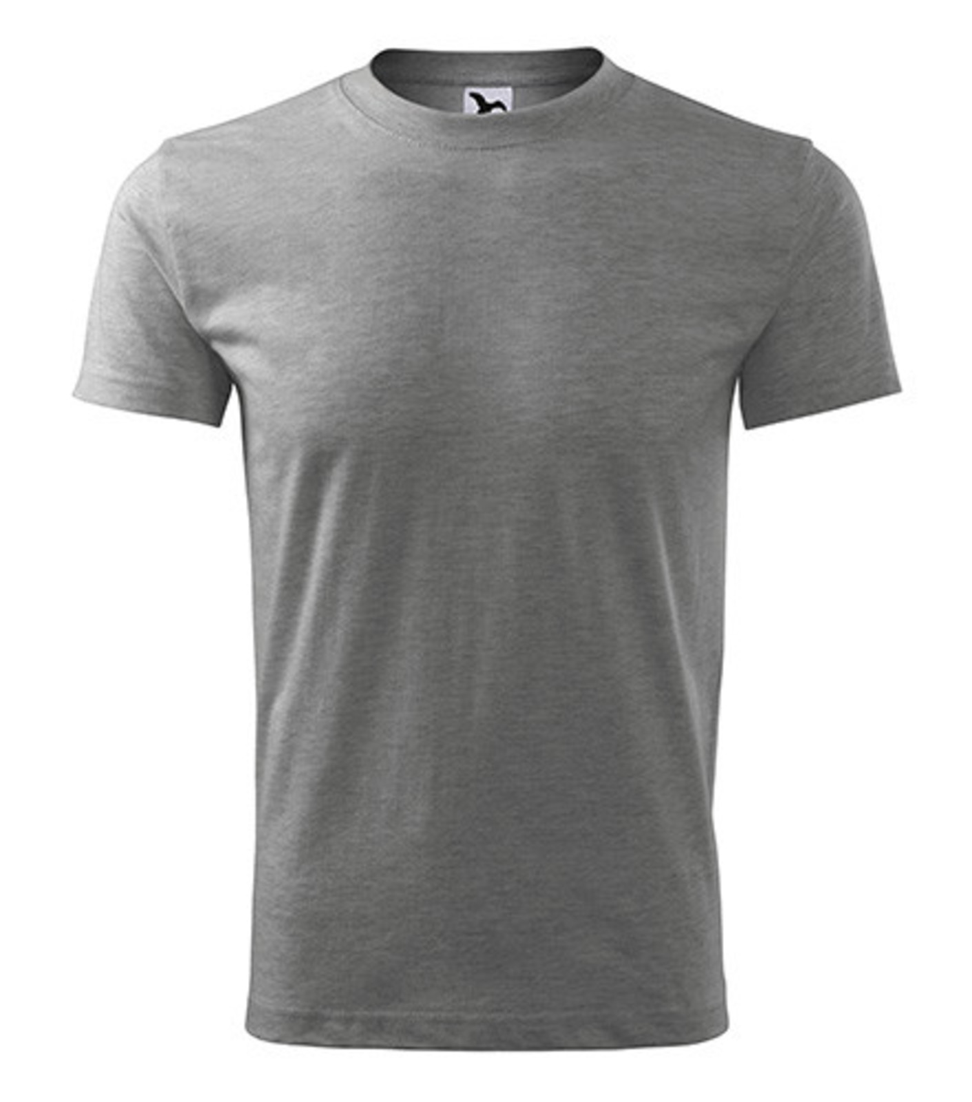 Pánske tričko Adler Classic New 132 - veľkosť: M, farba: tmavosivý melír
