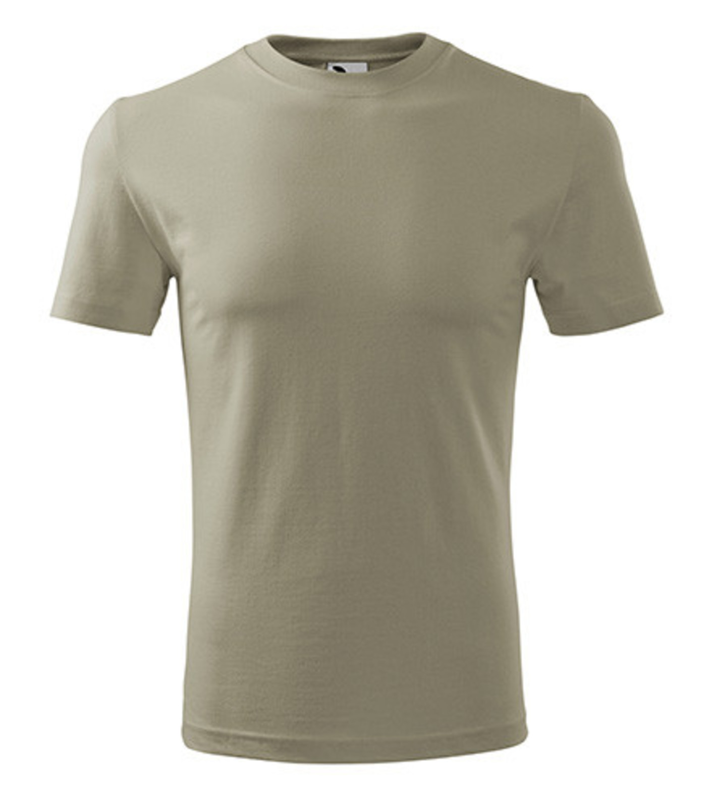 Pánske tričko Adler Classic New 132 - veľkosť: L, farba: khaki svetlá