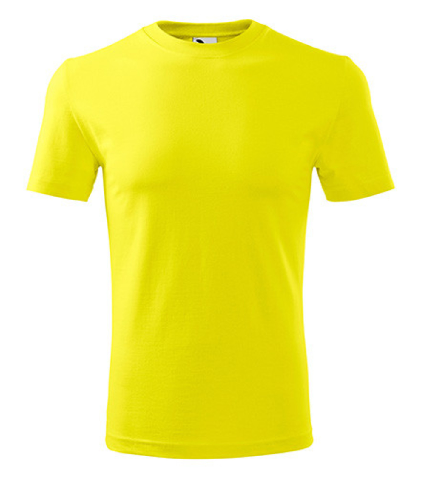 Pánske tričko Adler Classic New 132 - veľkosť: XL, farba: citrónová
