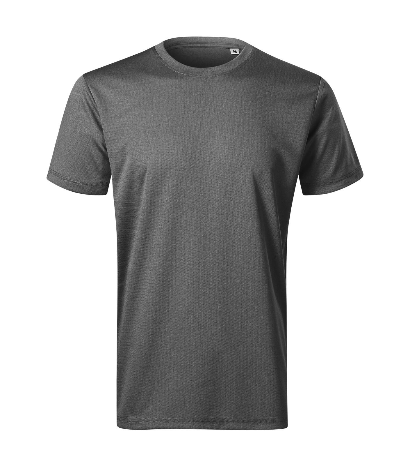 Pánske funkčné tričko Malfini Chance GRS 810 - veľkosť: L, farba: čierna/melír