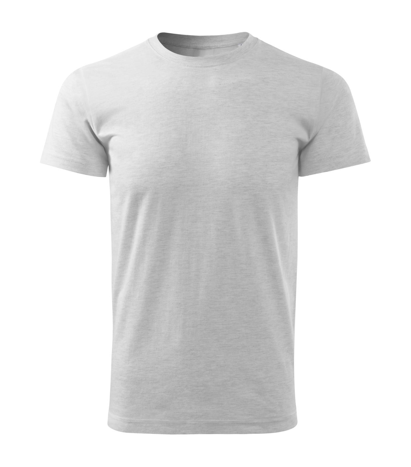 Pánske tričko Malfini Basic Free F29 - veľkosť: XL, farba: svetlosivý melír