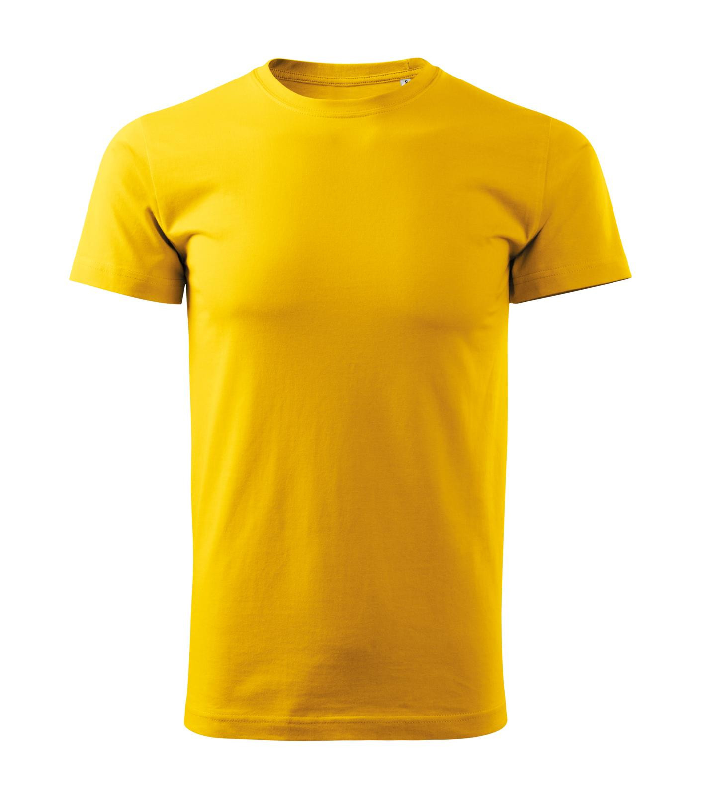 Pánske tričko Malfini Basic Free F29 - veľkosť: M, farba: žltá