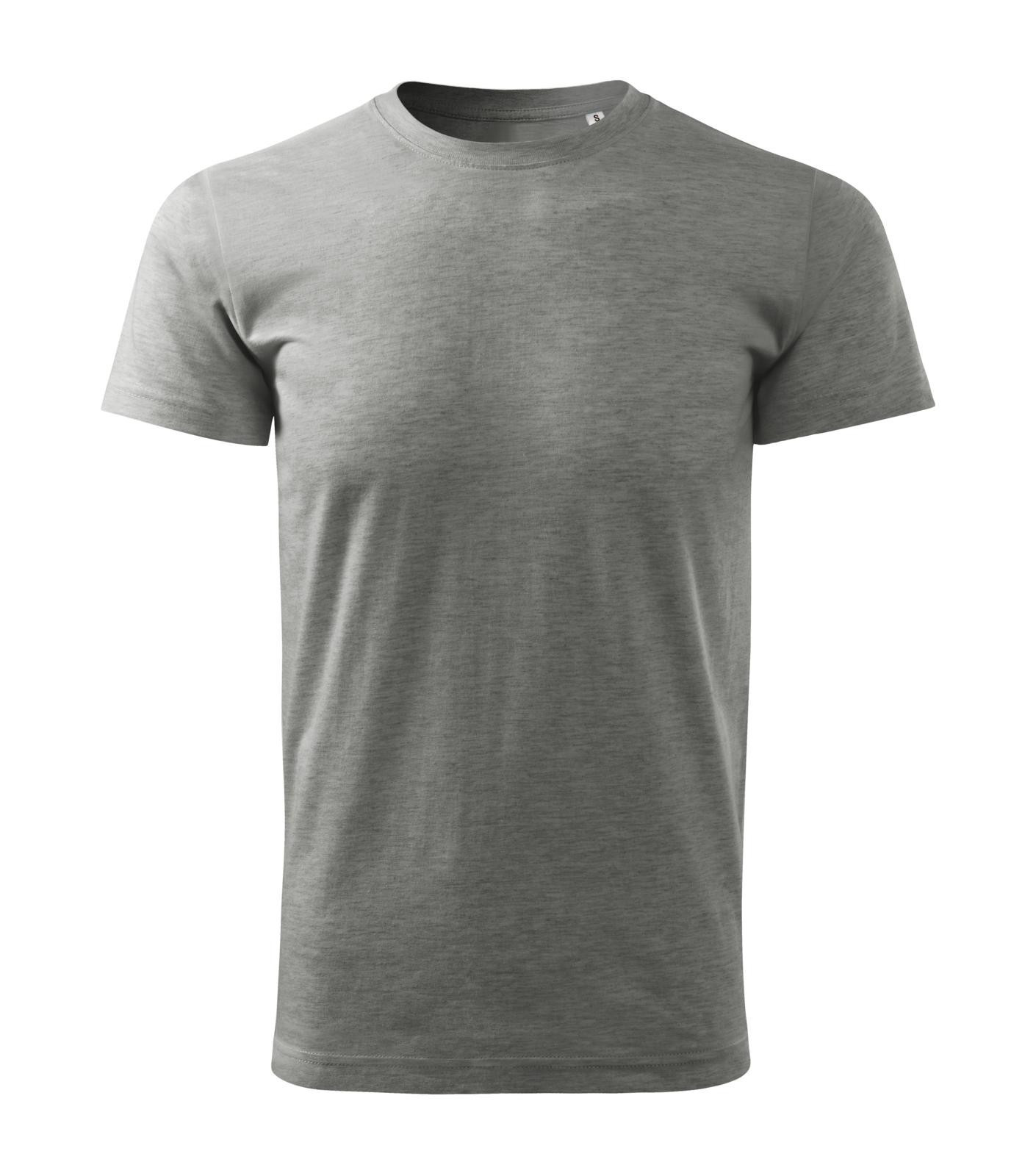 Pánske tričko Malfini Basic Free F29 - veľkosť: M, farba: tmavosivý melír