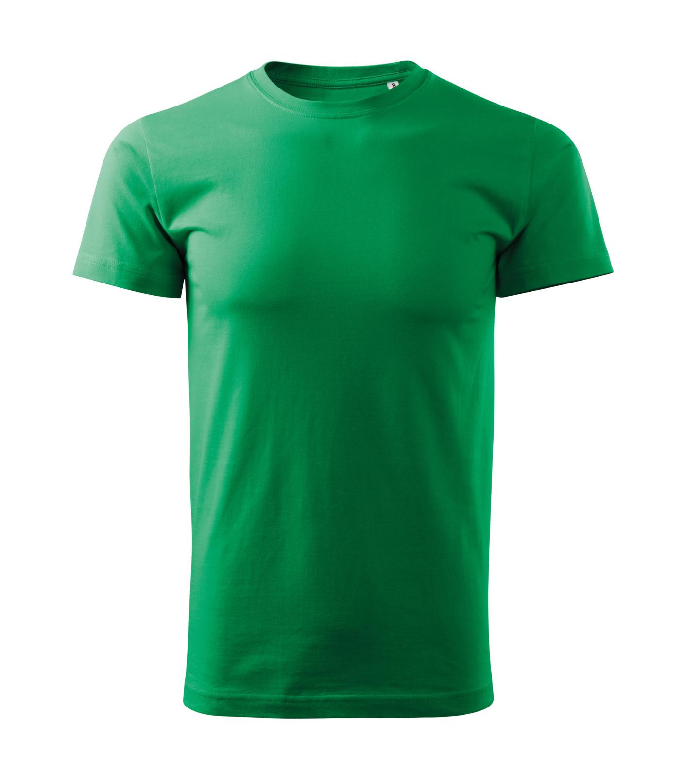 Pánske tričko Malfini Basic Free F29 - veľkosť: XXL, farba: trávová zelená
