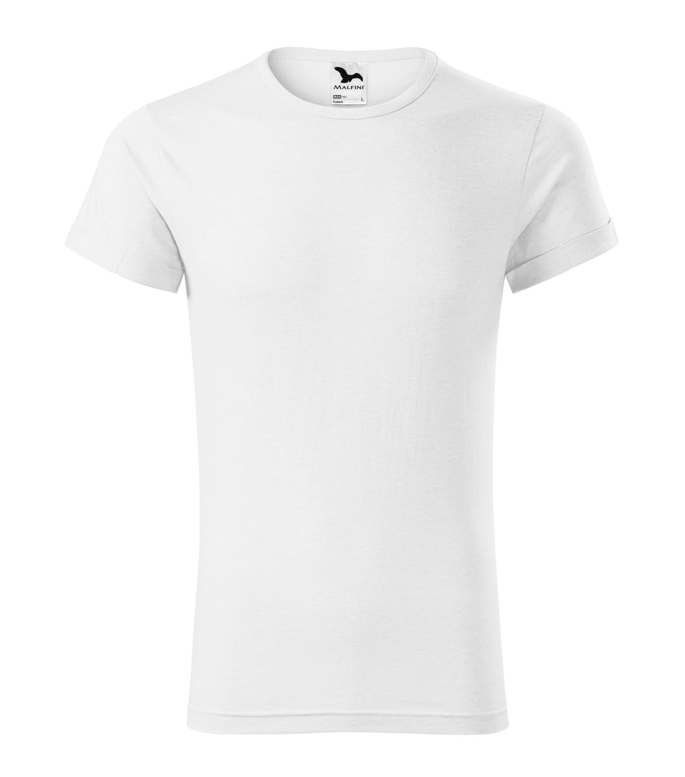 Pánske tričko Malfini Fusion 163 - veľkosť: S, farba: biela