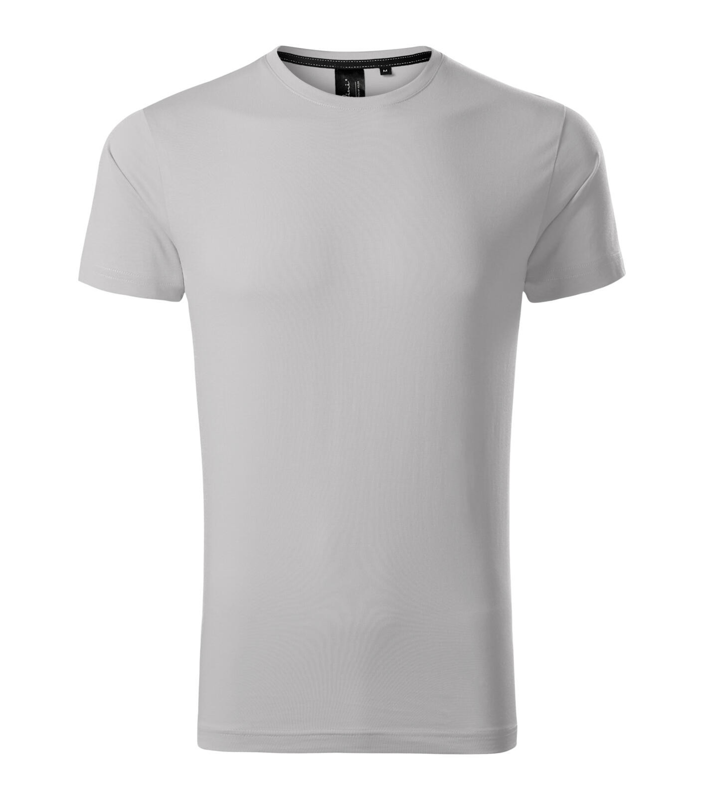 Pánske tričko Malfini Premium Exclusive 153 - veľkosť: 3XL, farba: strieborná