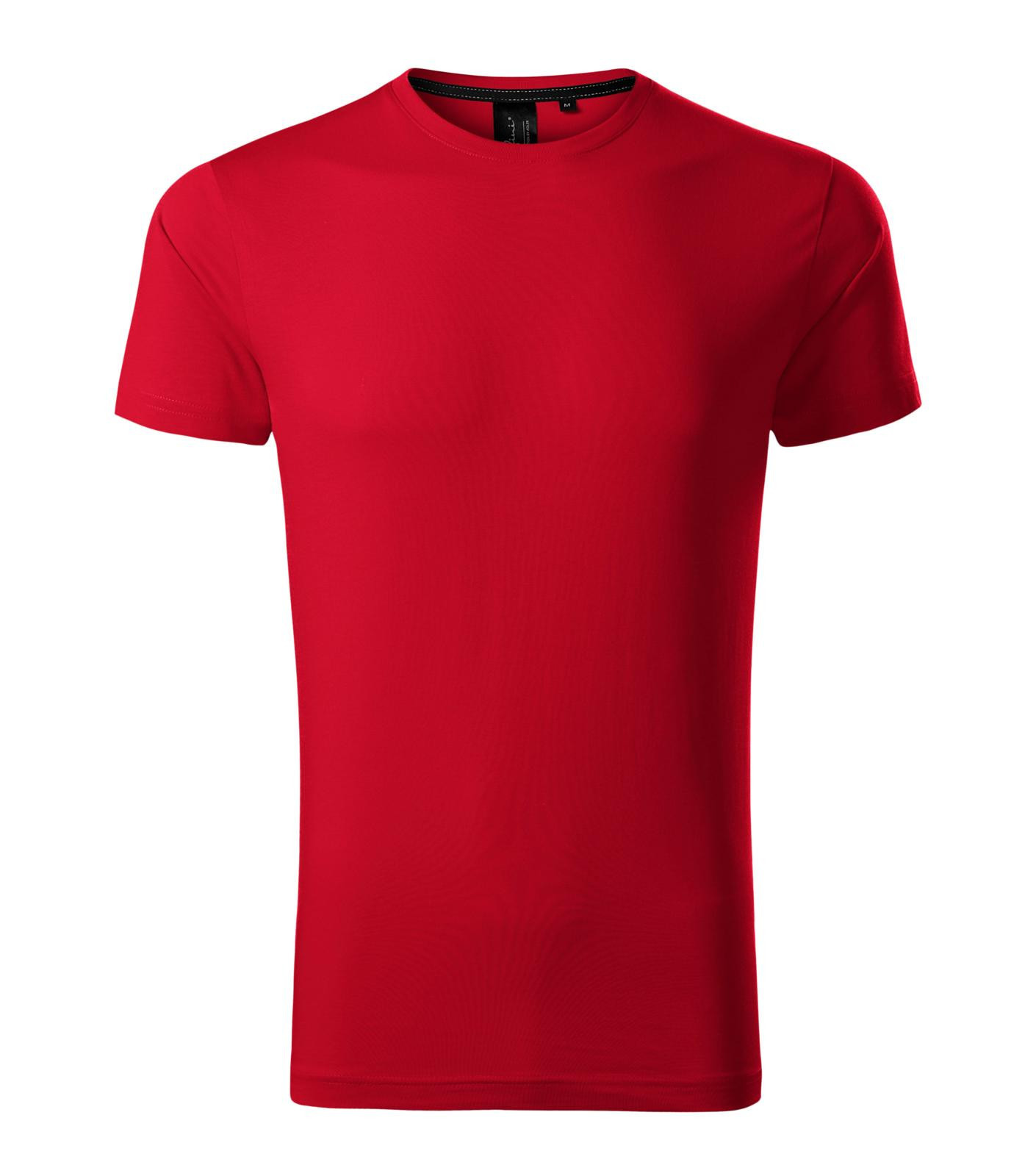 Pánske tričko Malfini Premium Exclusive 153 - veľkosť: L, farba: formula red